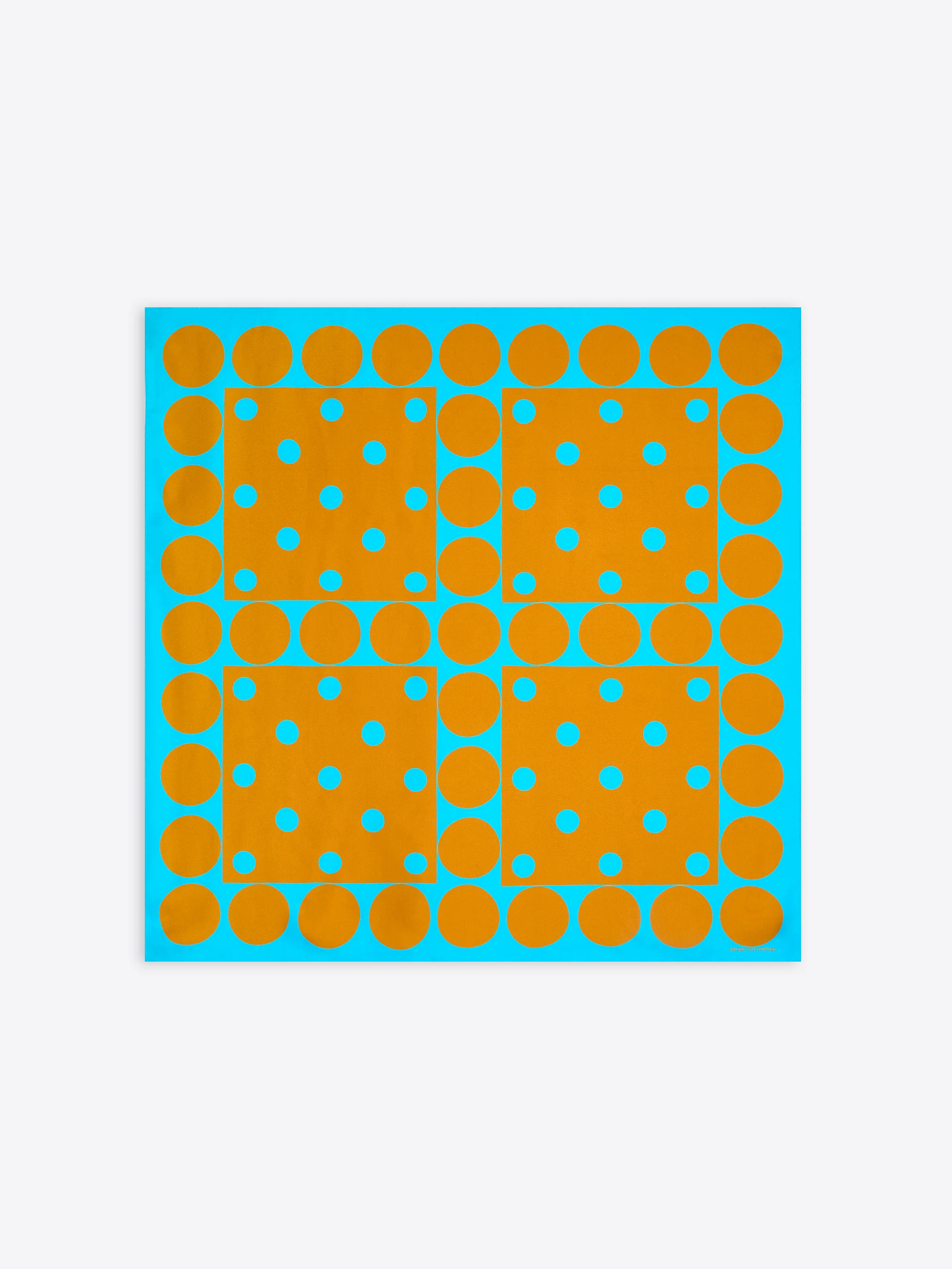 Silk square scarf
