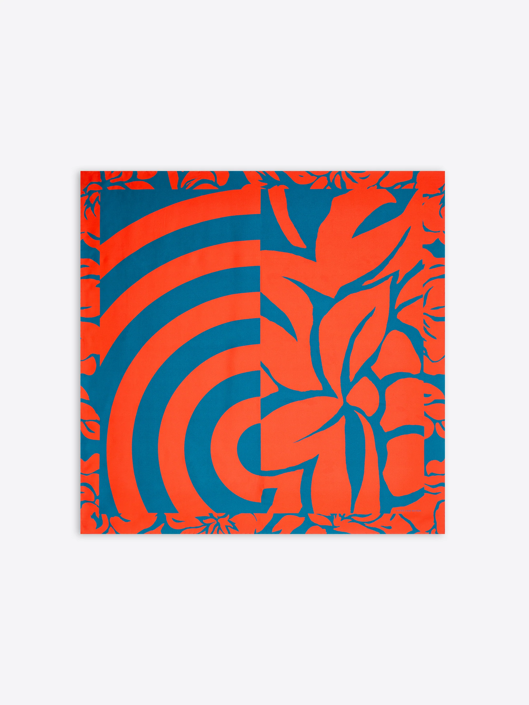 Silk square scarf