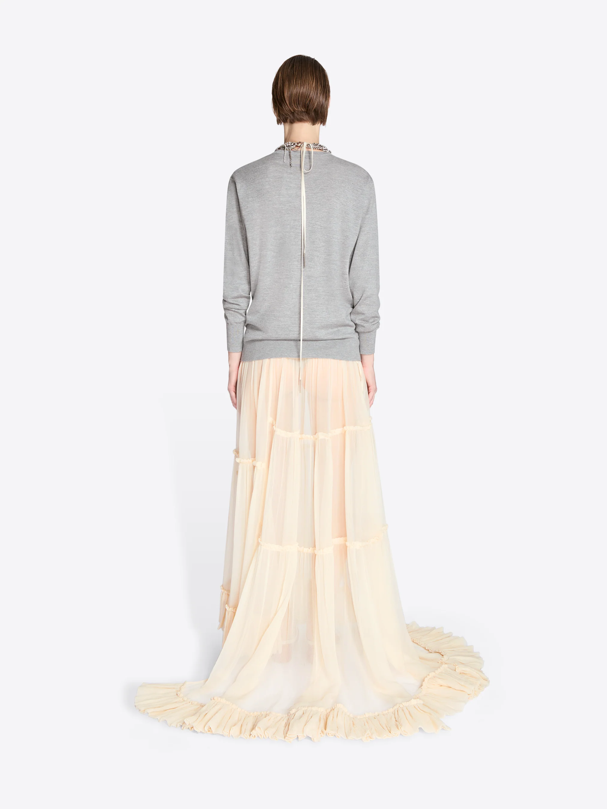 Embroidered merino sweater