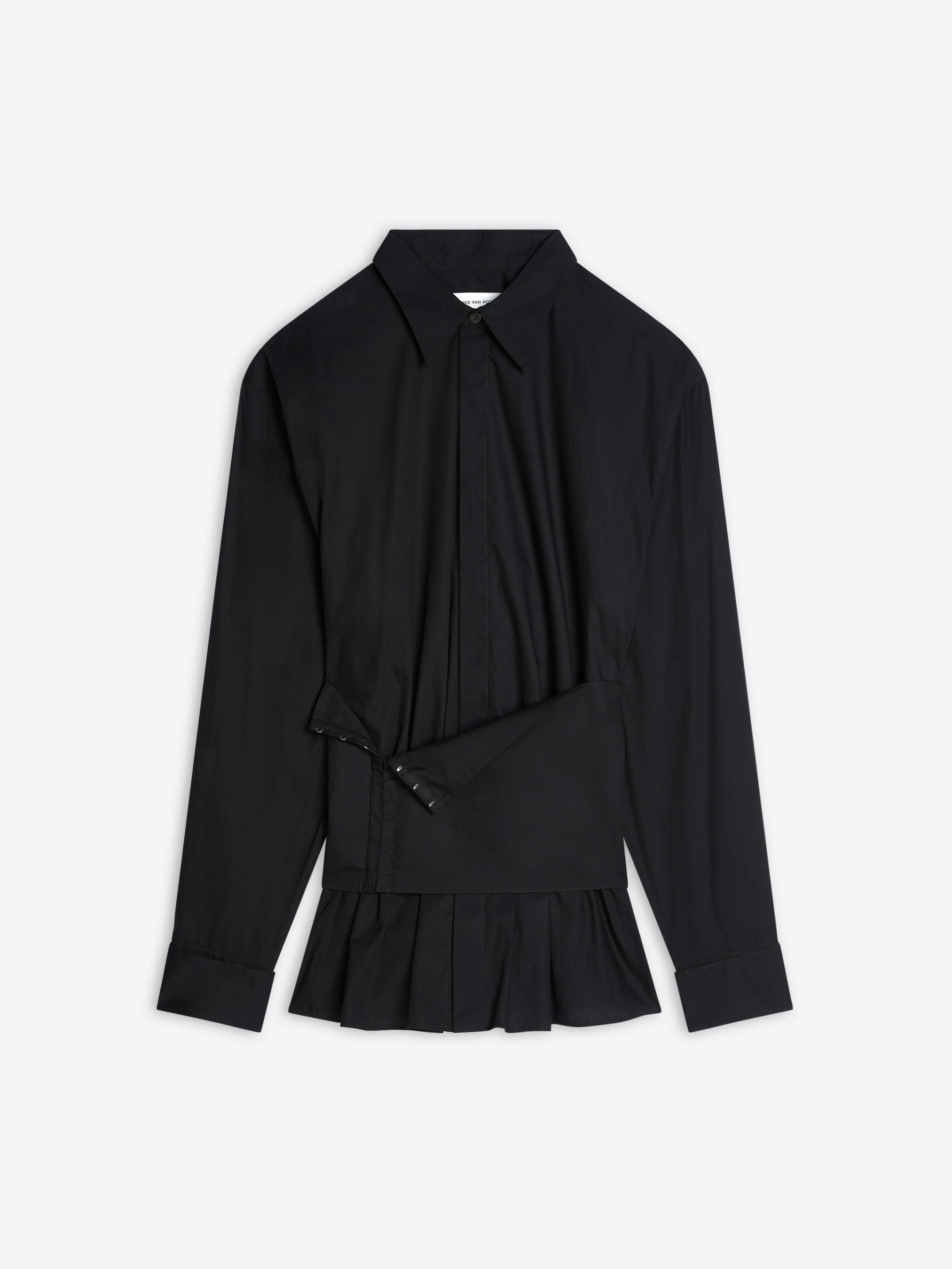 Corseted cotton shirt