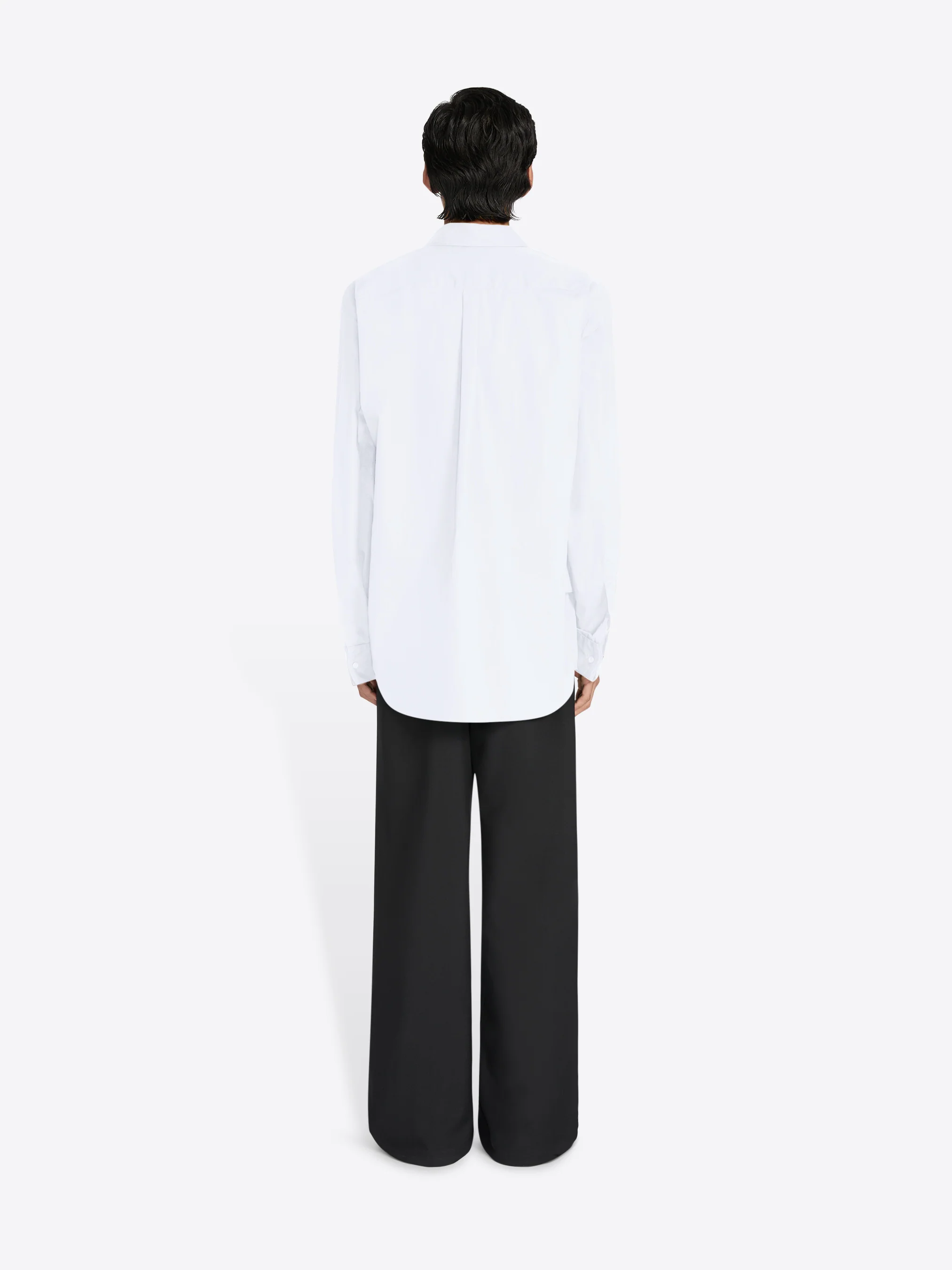 Corseted cotton shirt
