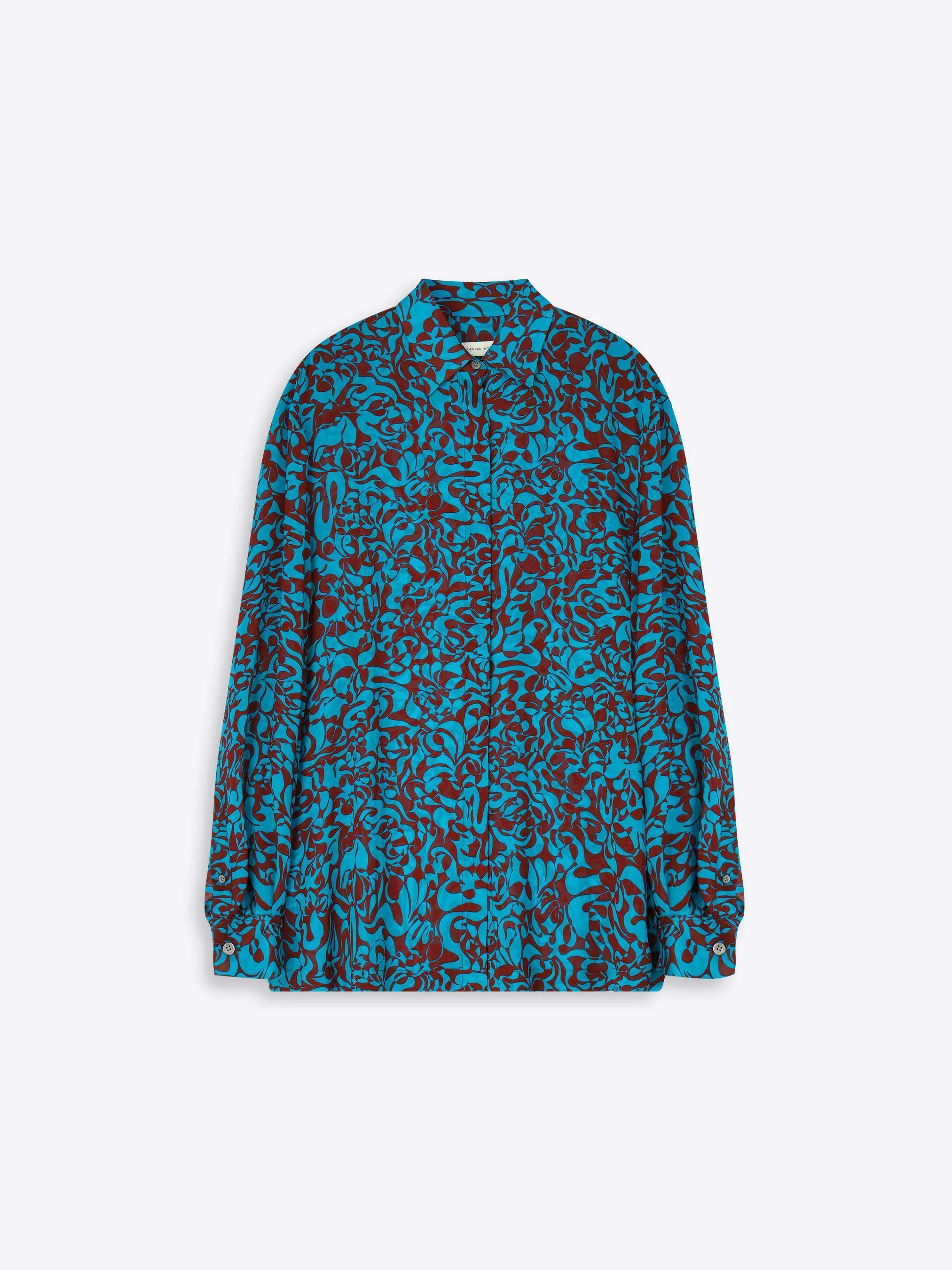 Loose viscose shirt