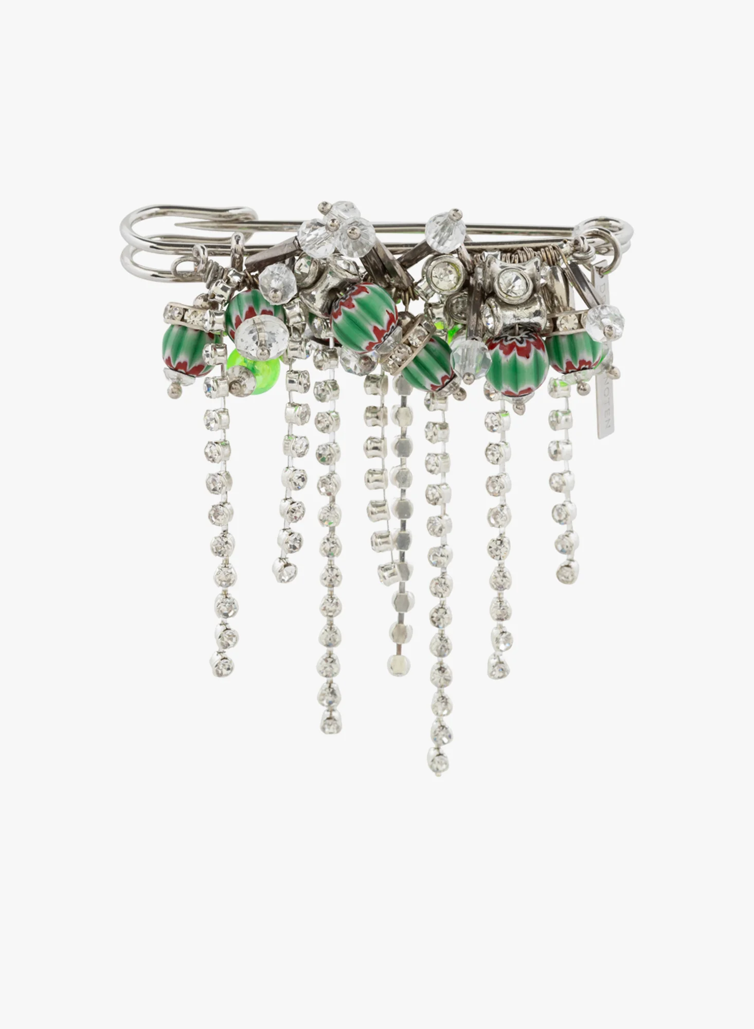 Embellished pin brooch