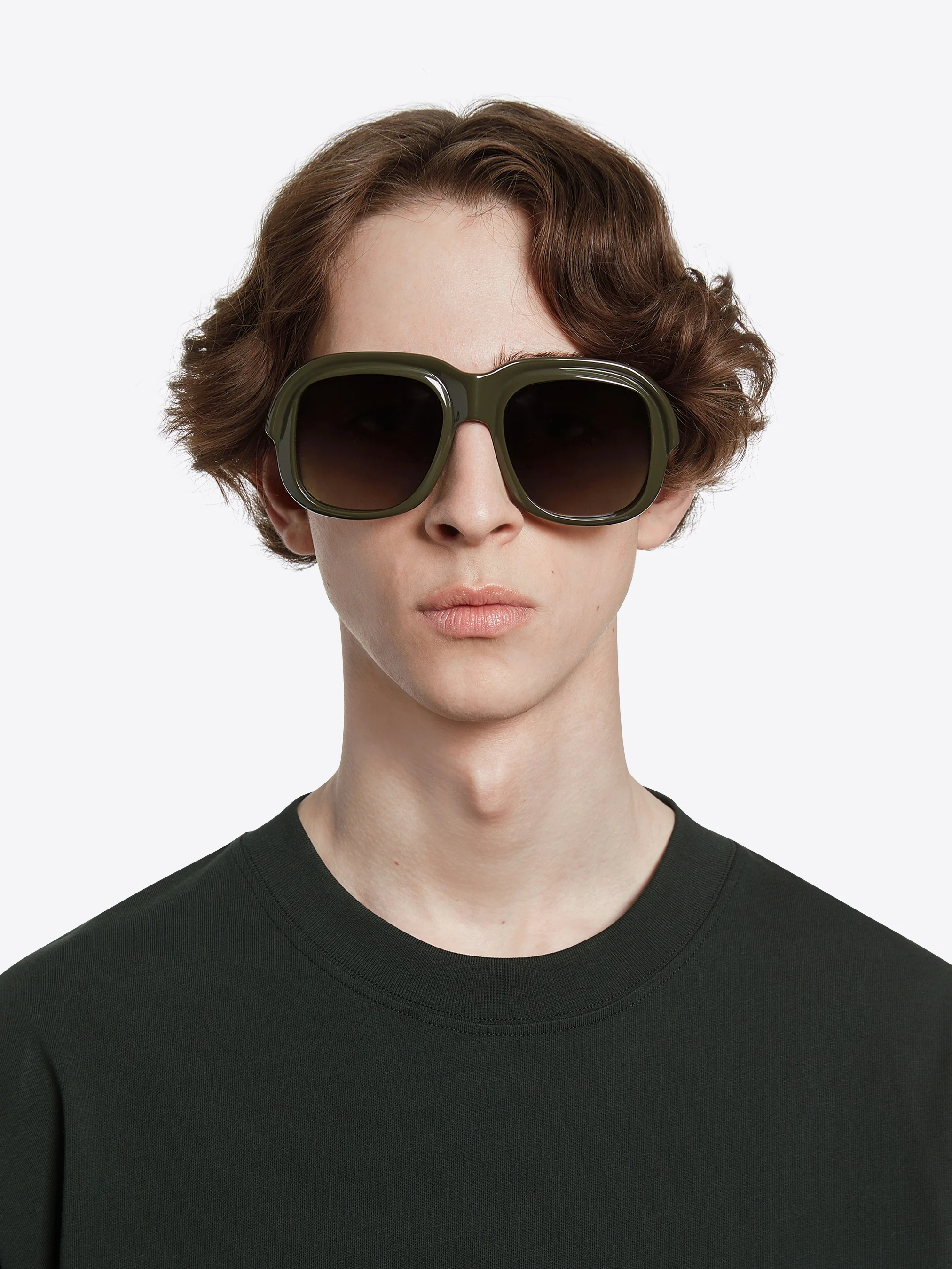 Oversized square sunglasses