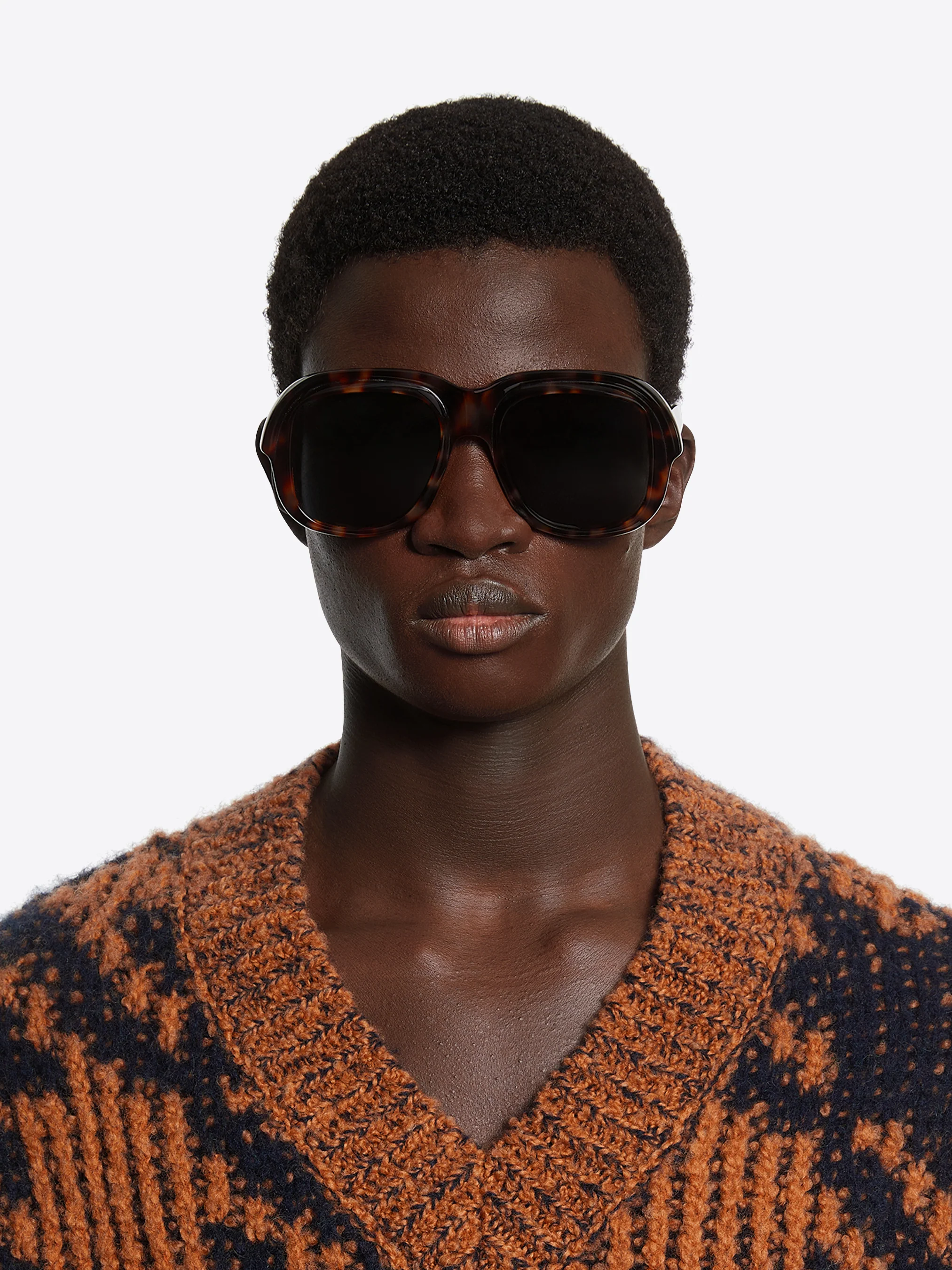 Oversized square sunglasses