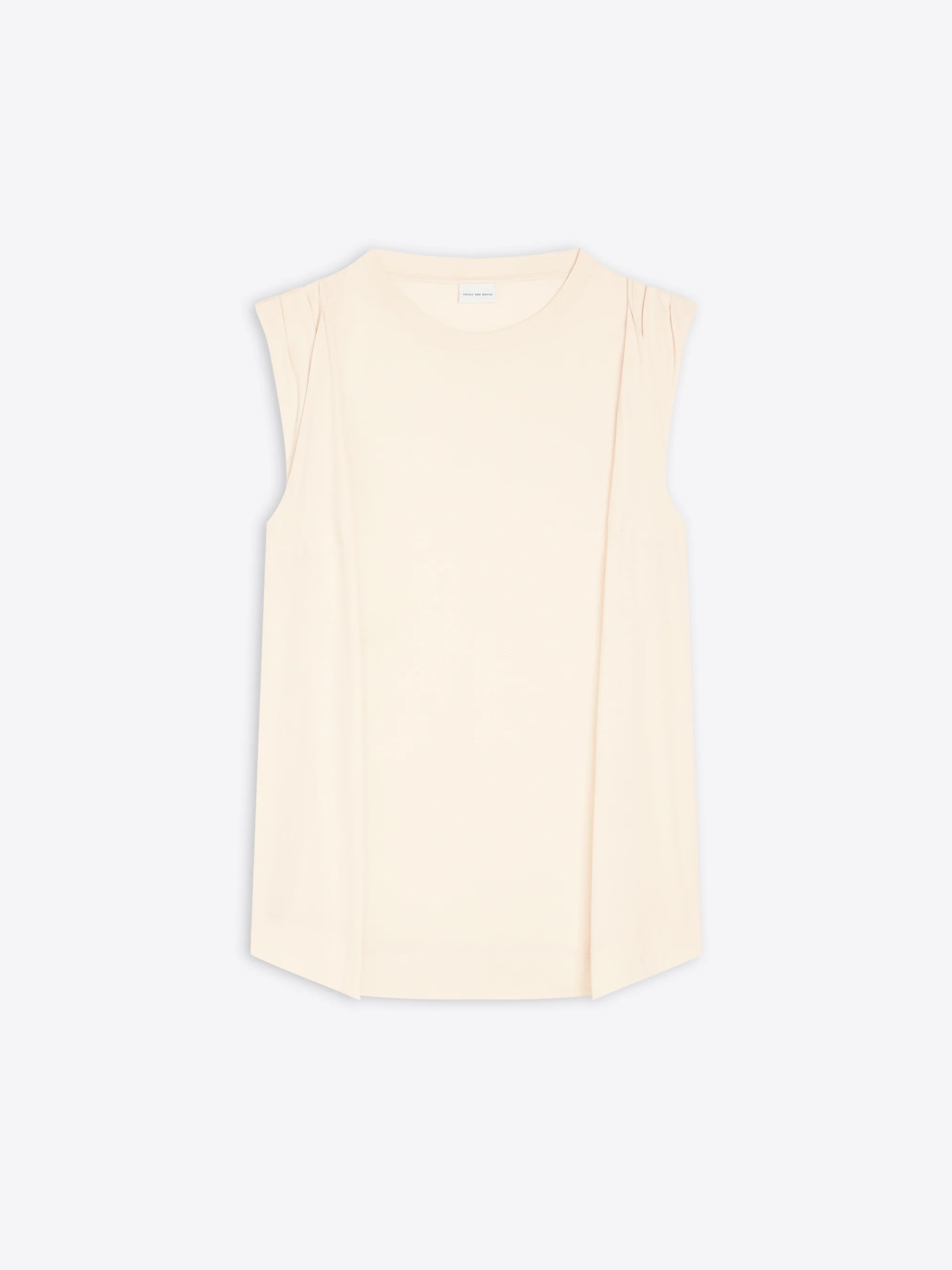 Loose sleeveless tee