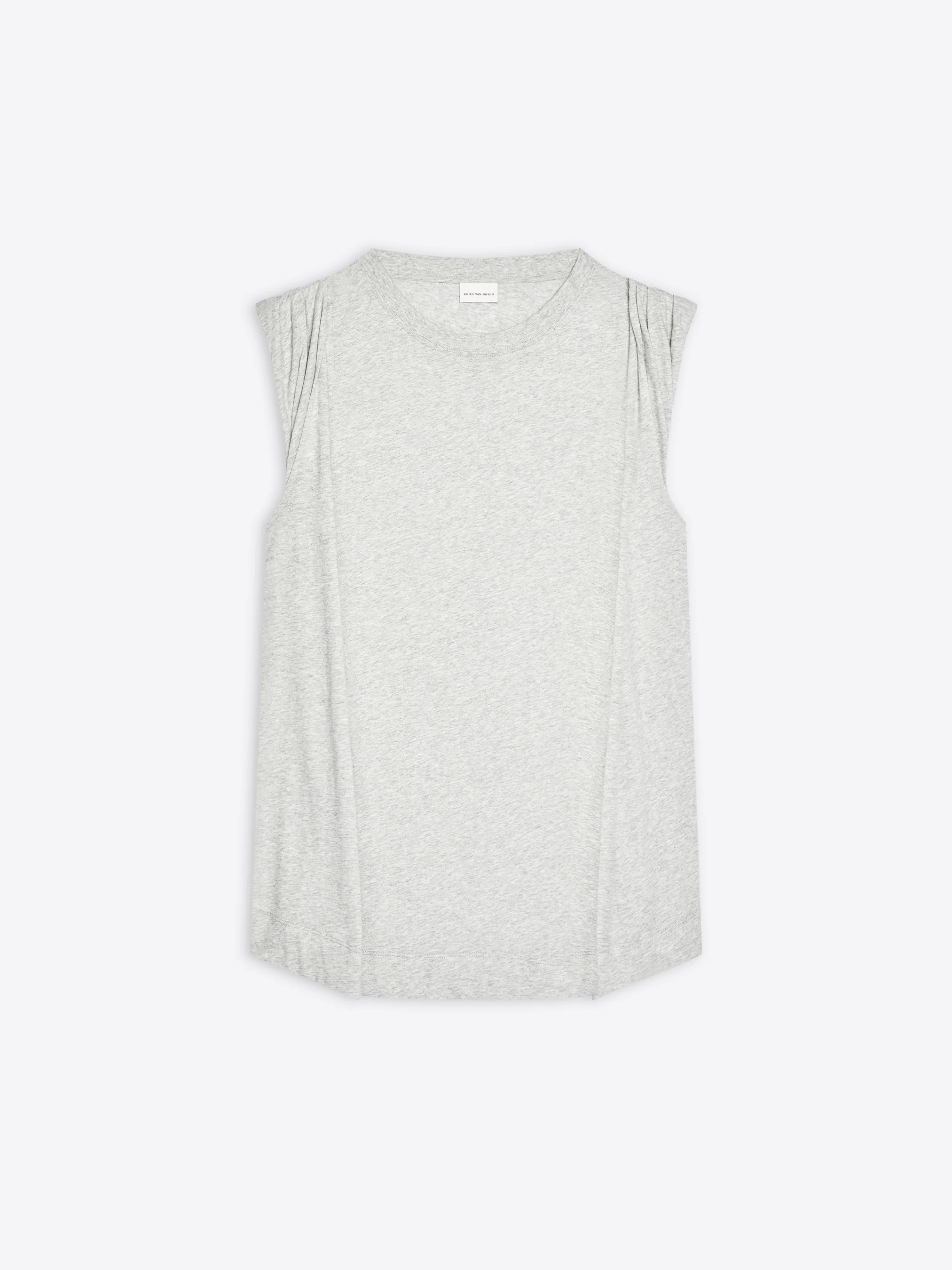 Loose sleeveless tee