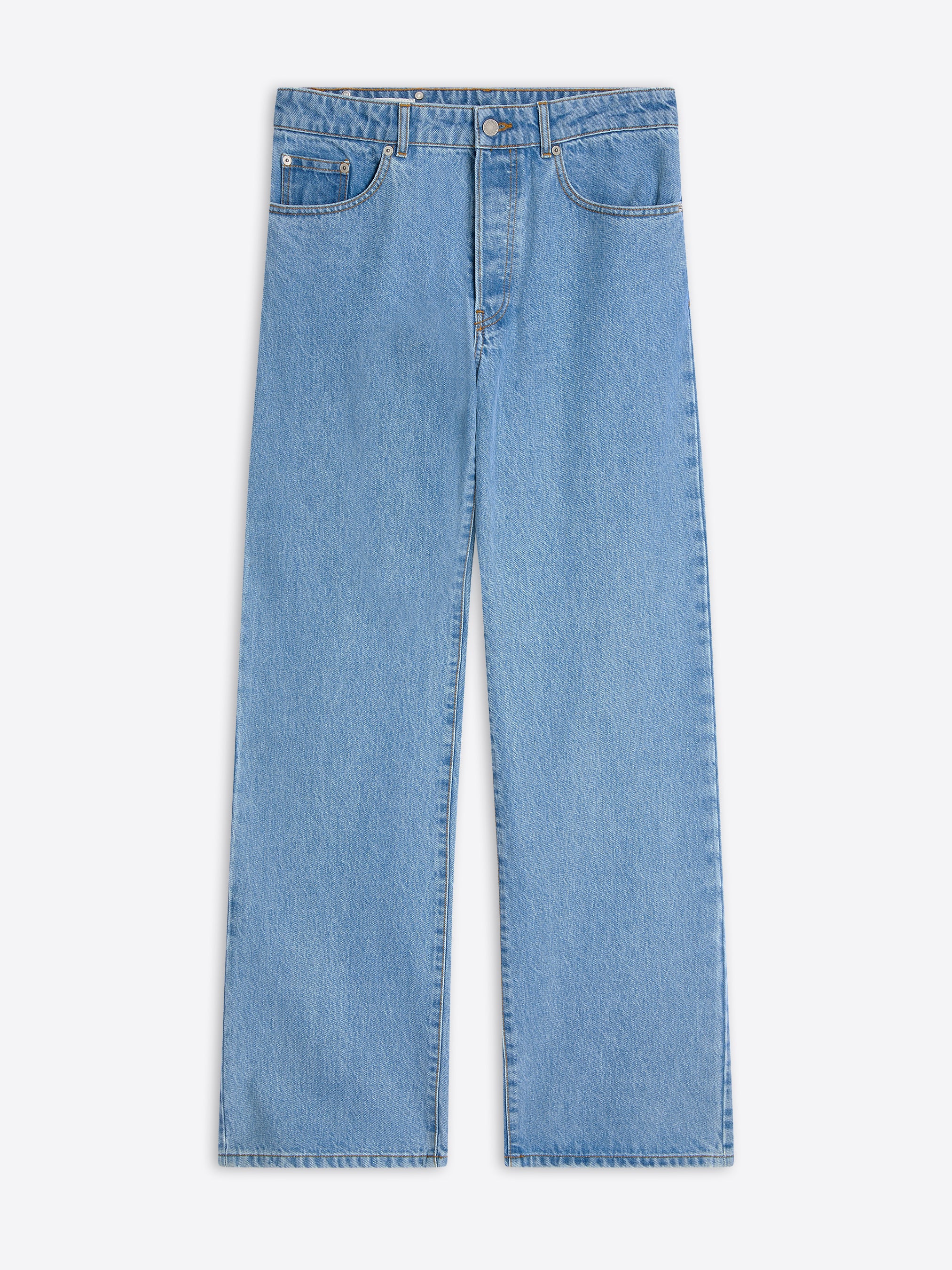 Straight leg jeans