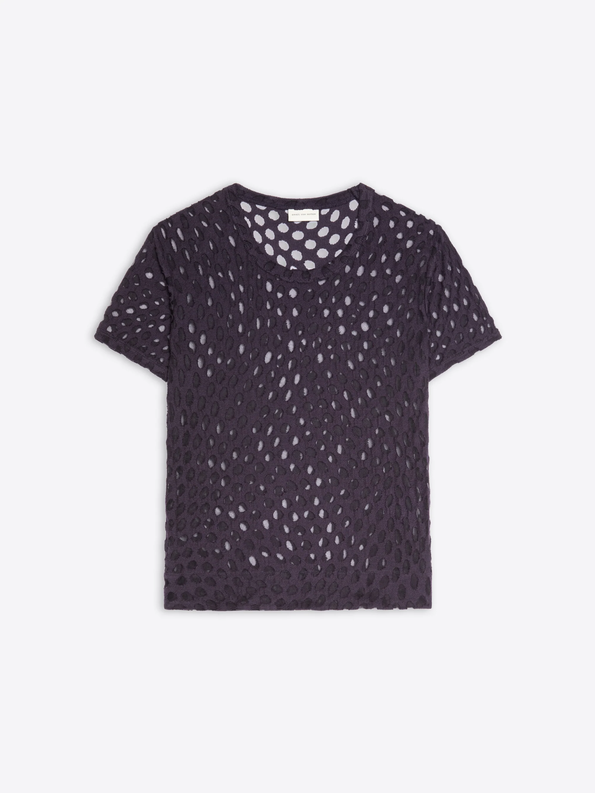 Fitted jersey tee