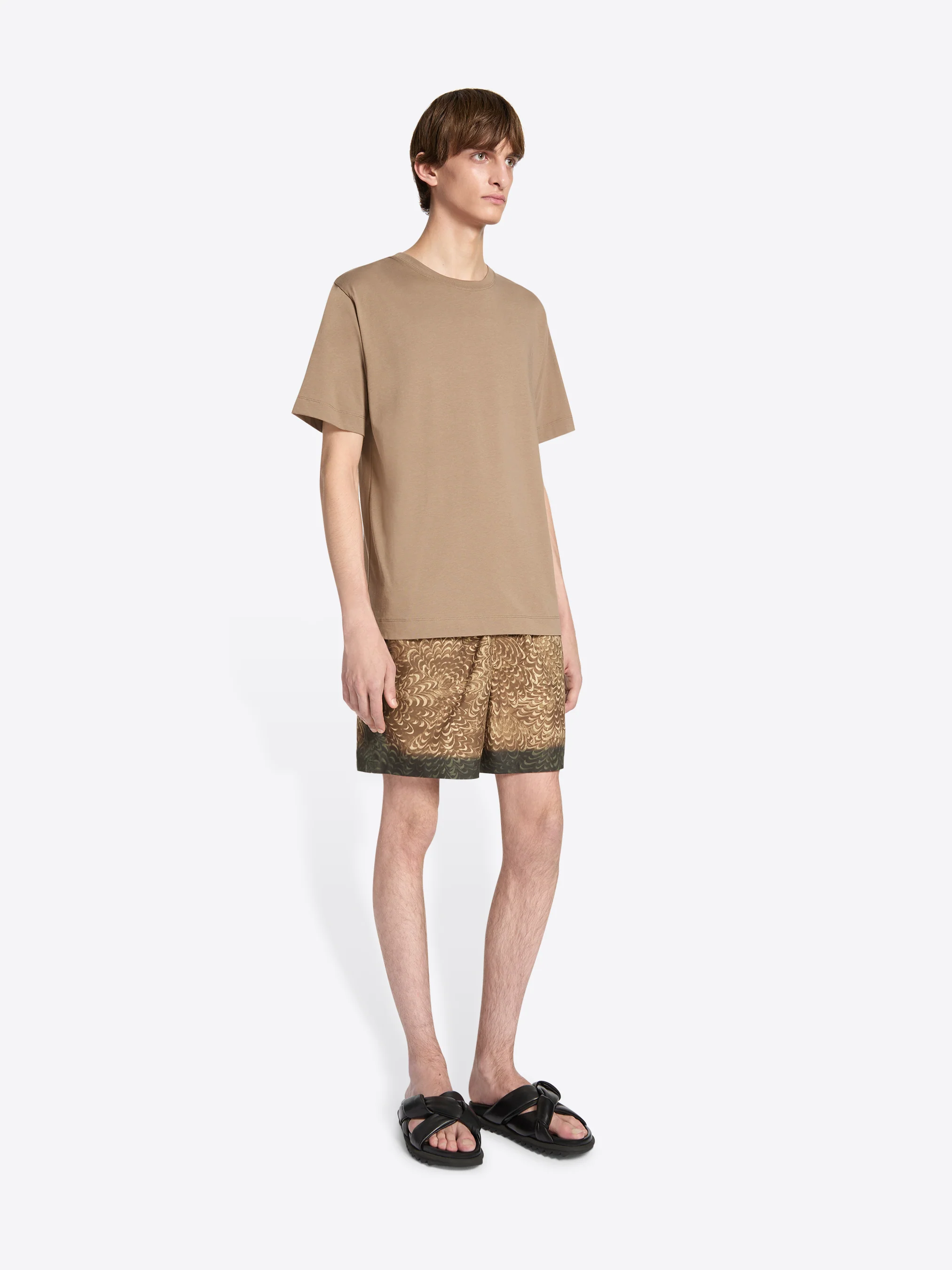 Printed swim shorts