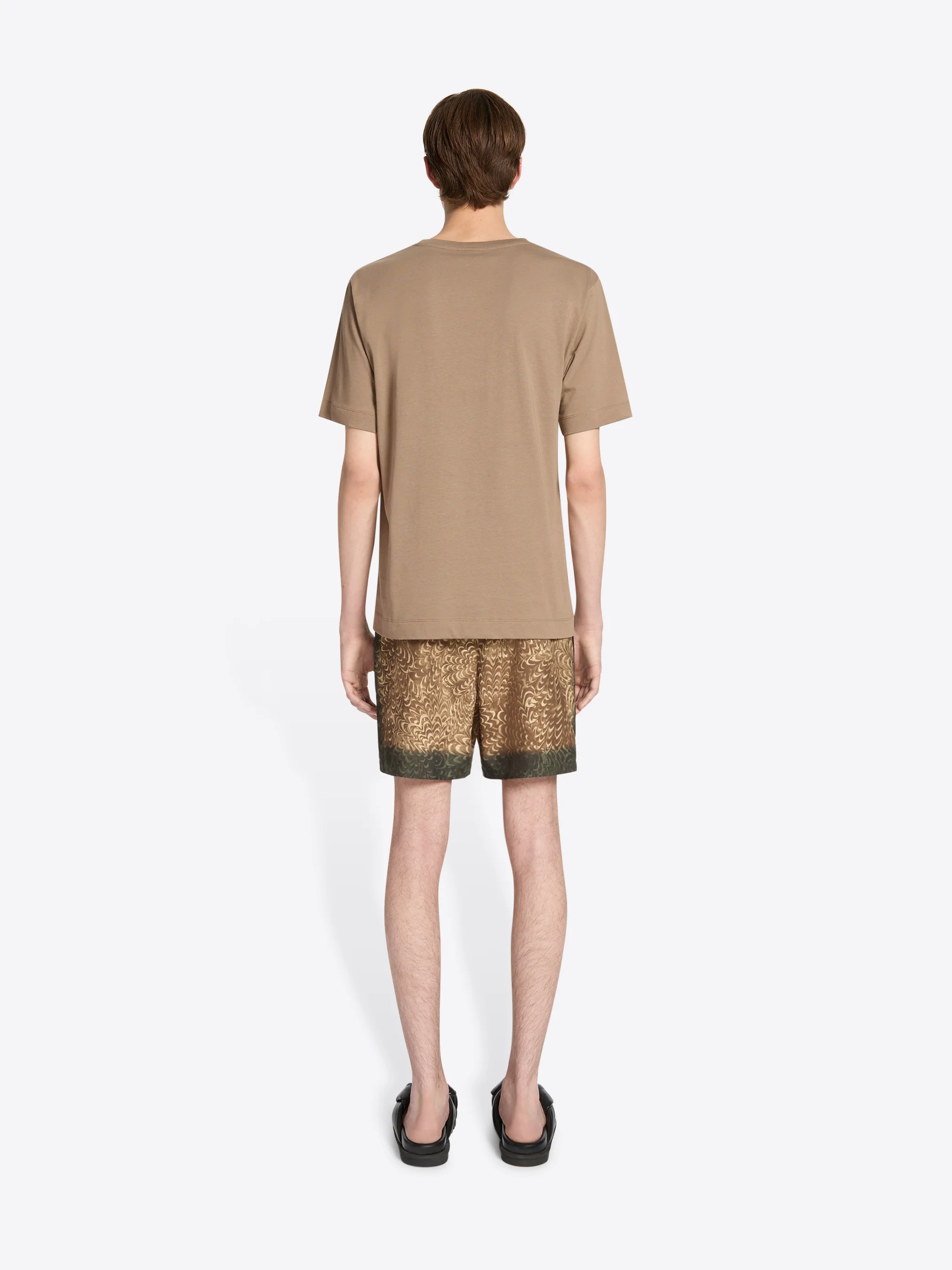 Printed swim shorts