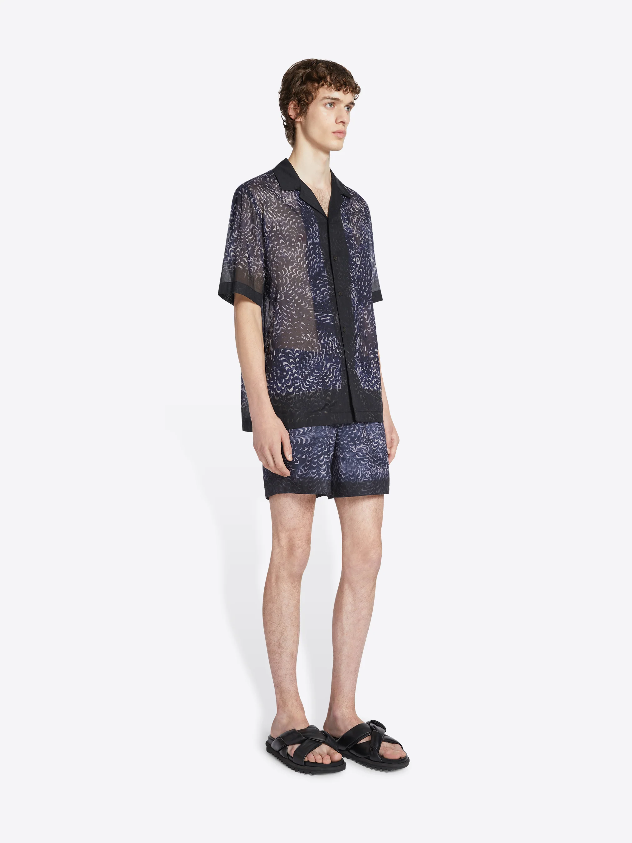 Printed swim shorts