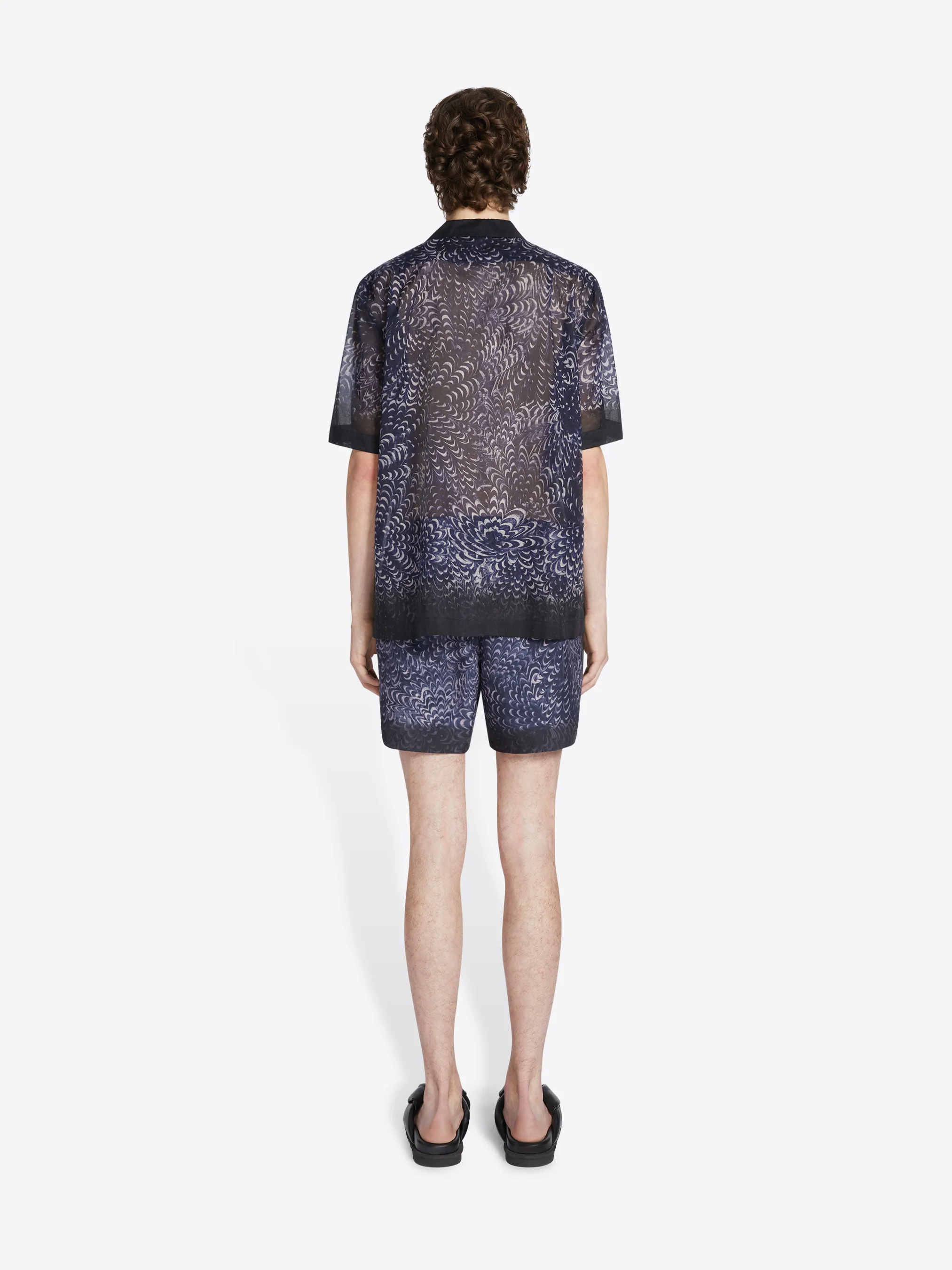 Printed swim shorts