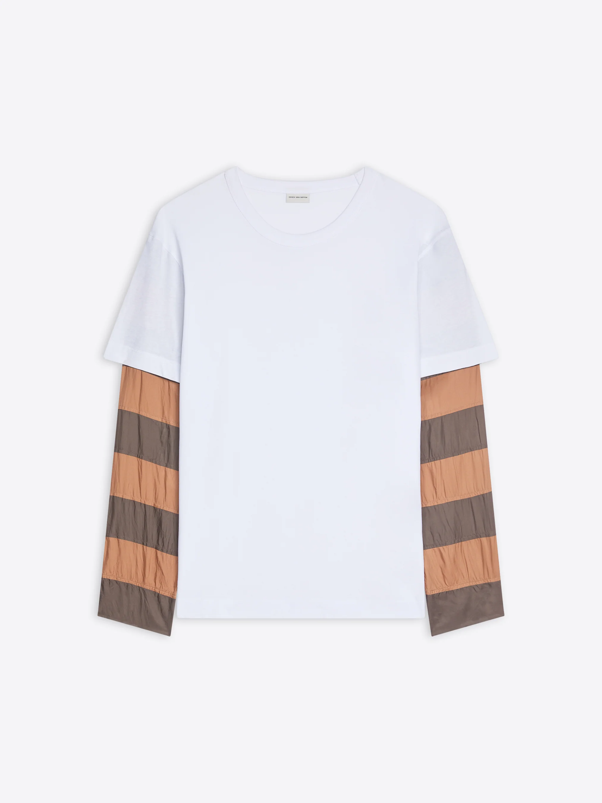 Contrast sleeves tee