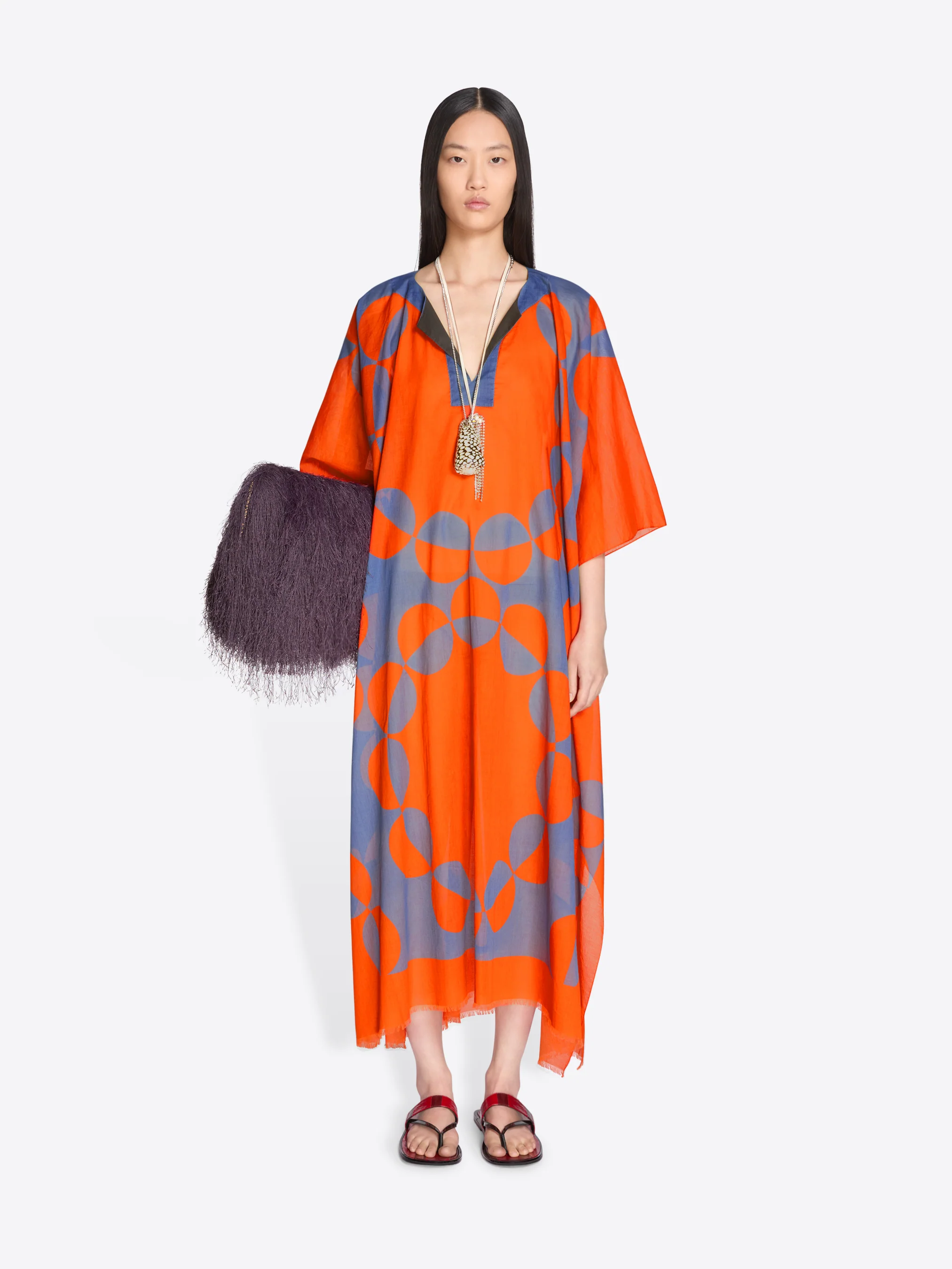 Printed kaftan