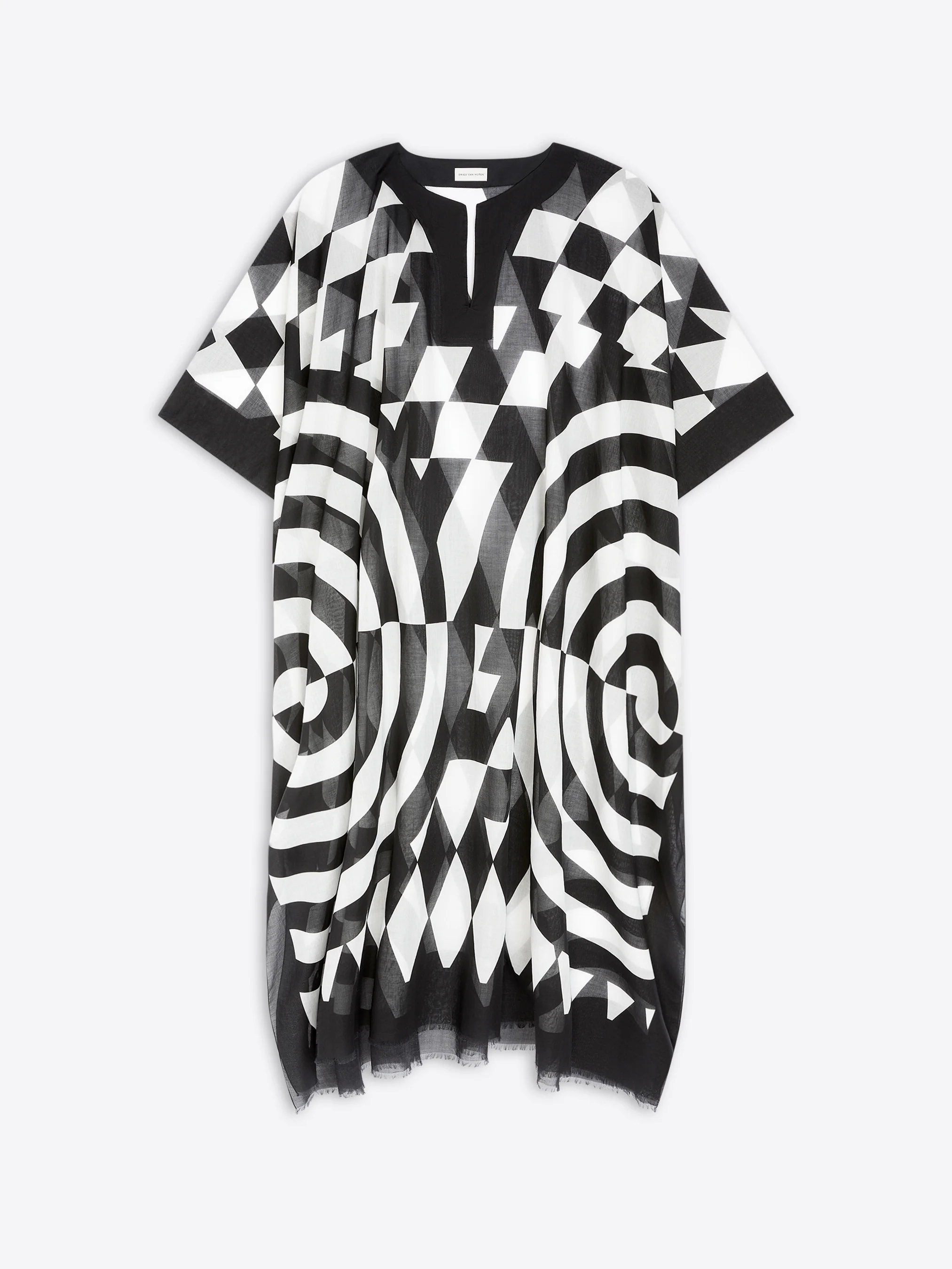 Printed kaftan
