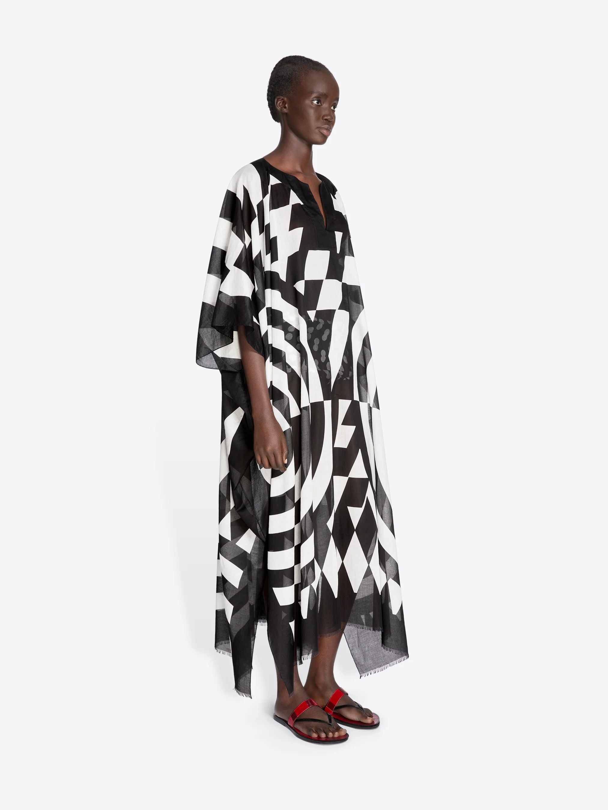 Printed kaftan