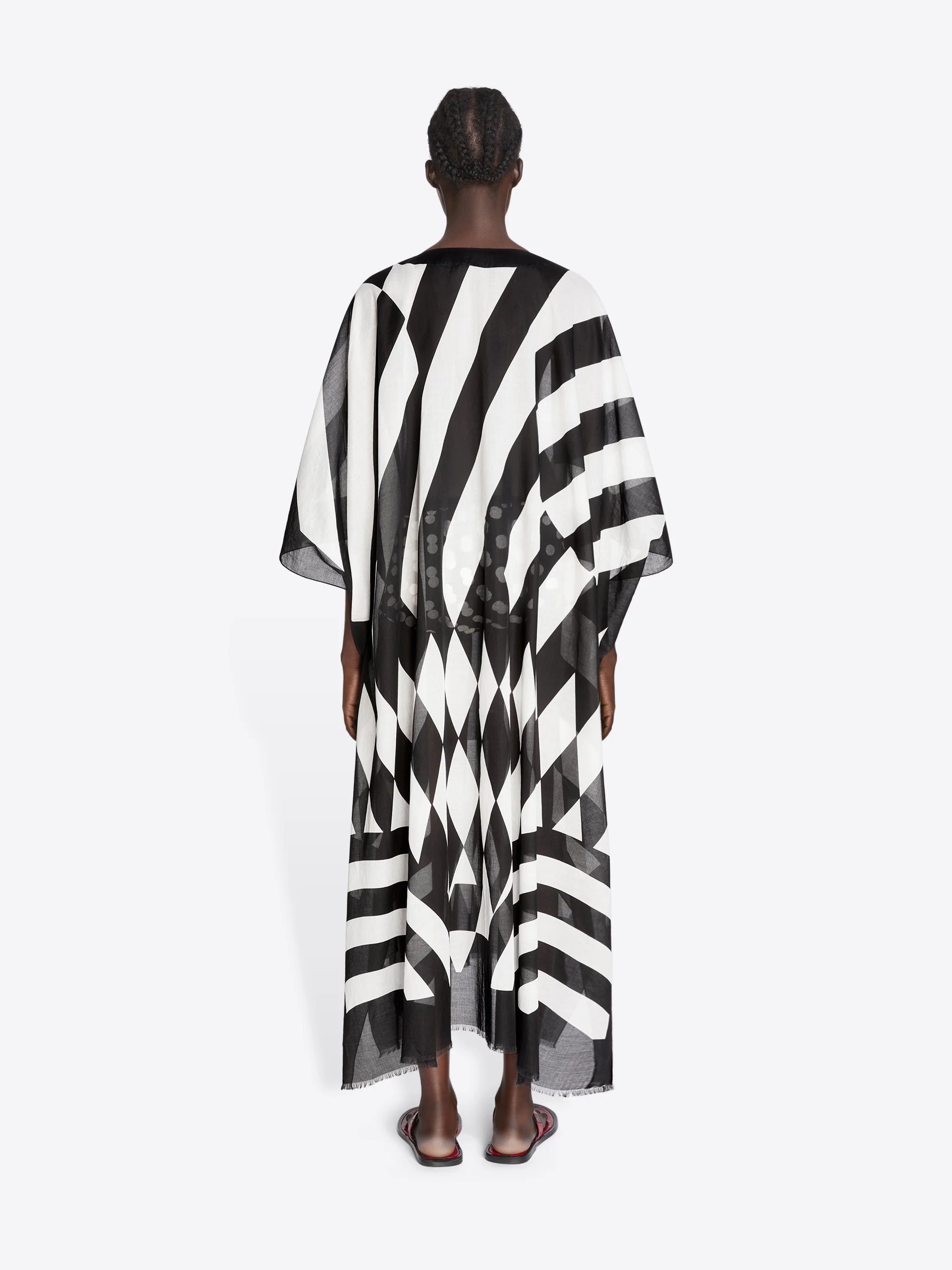 Printed kaftan