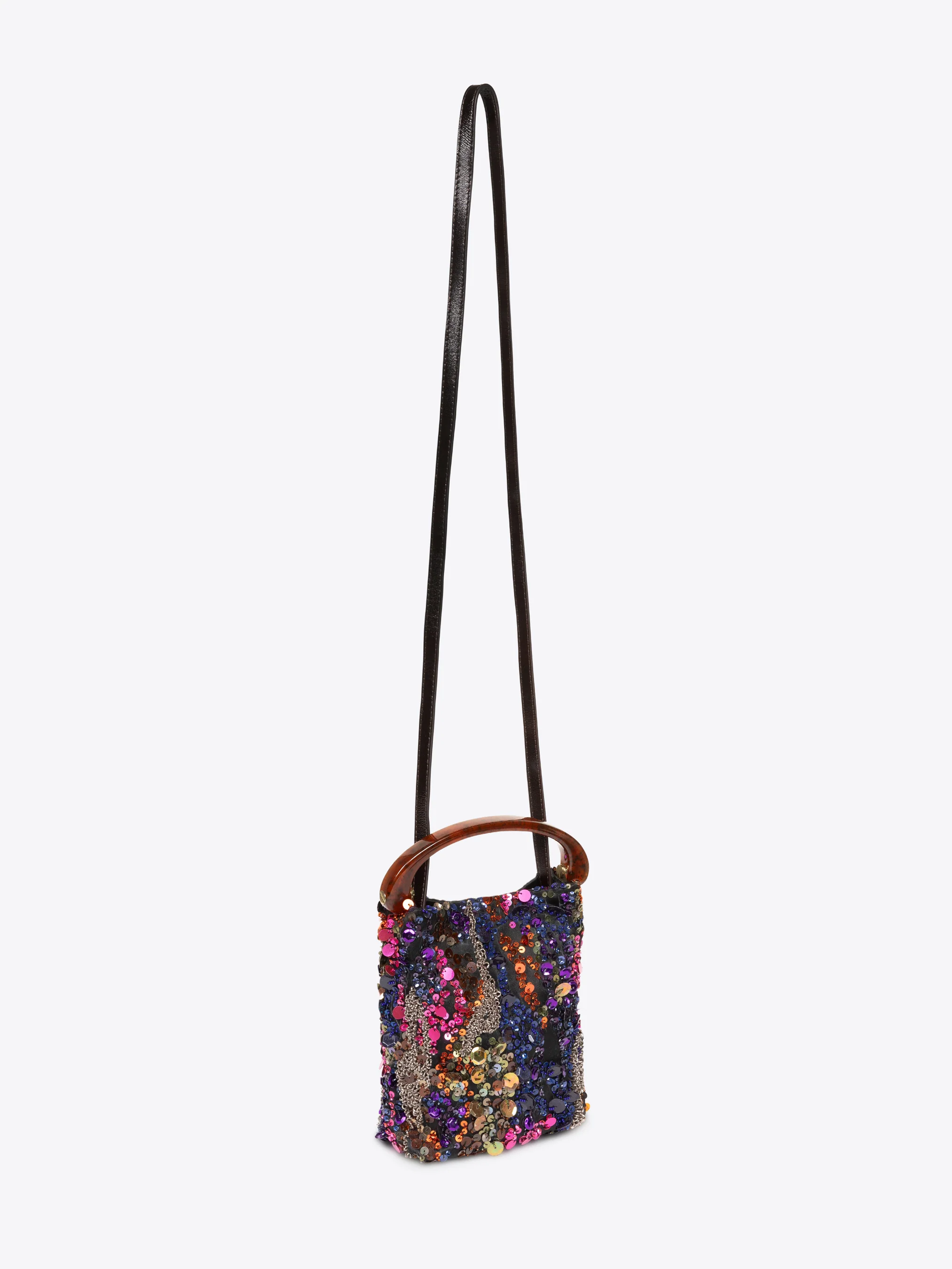 Micro embellished bag