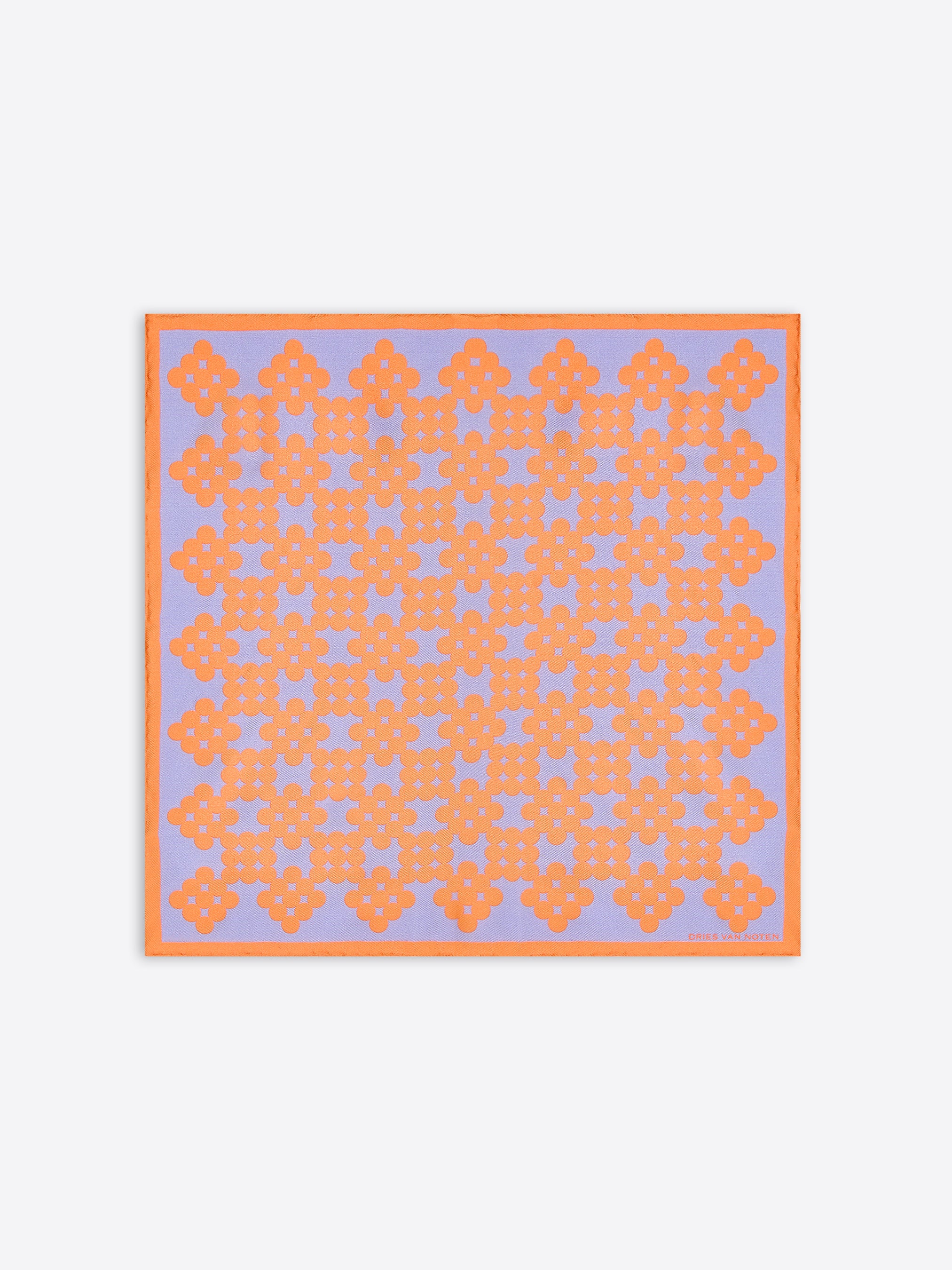 Silk square scarf