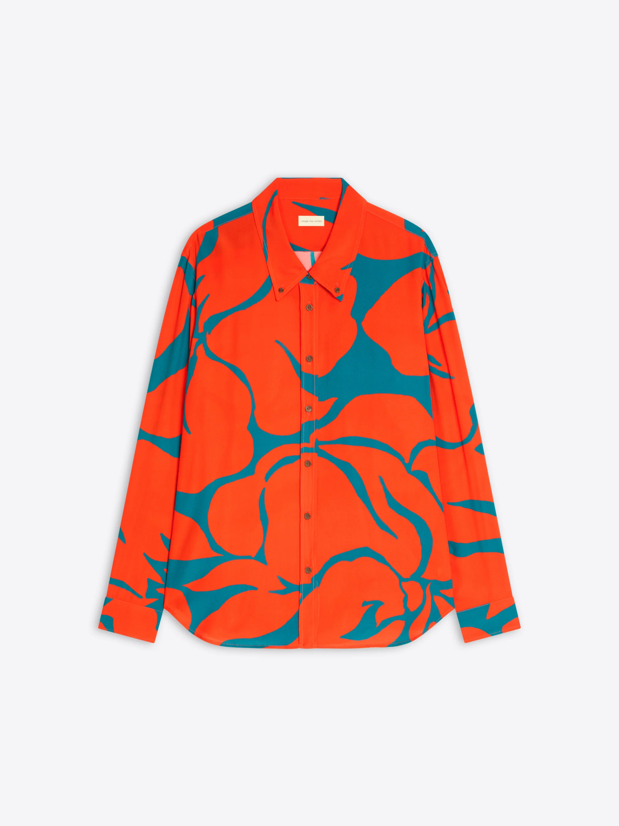 Loose viscose shirt