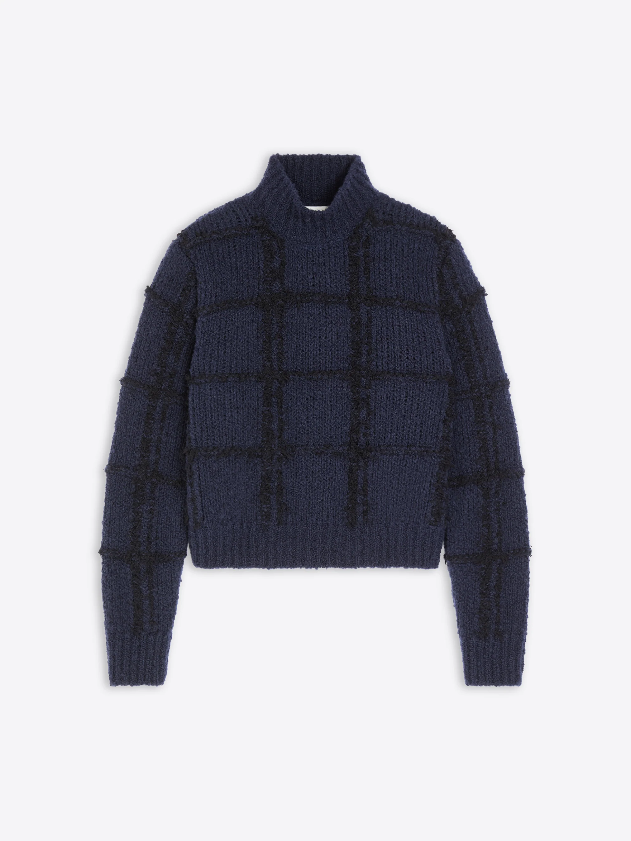 Textured wool sweater