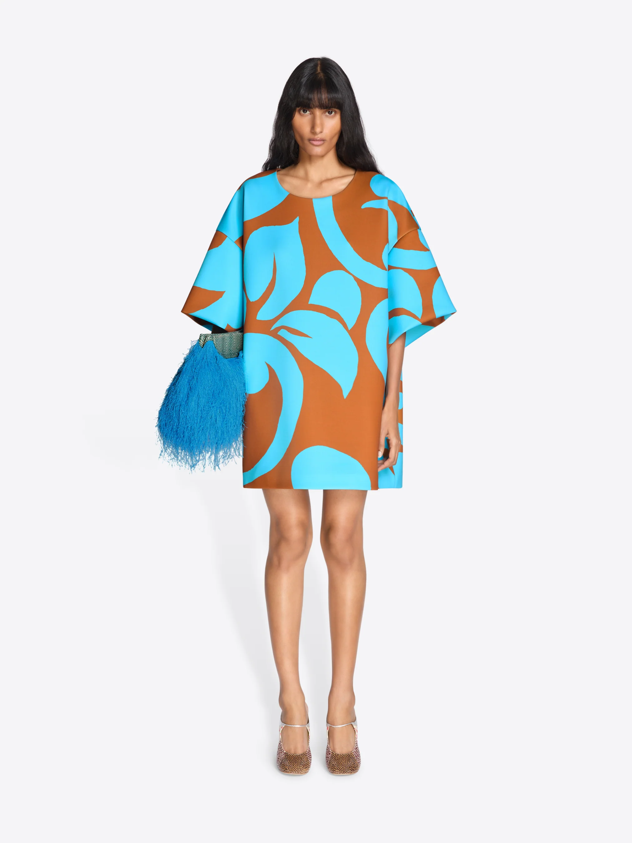 Oversized mini dress