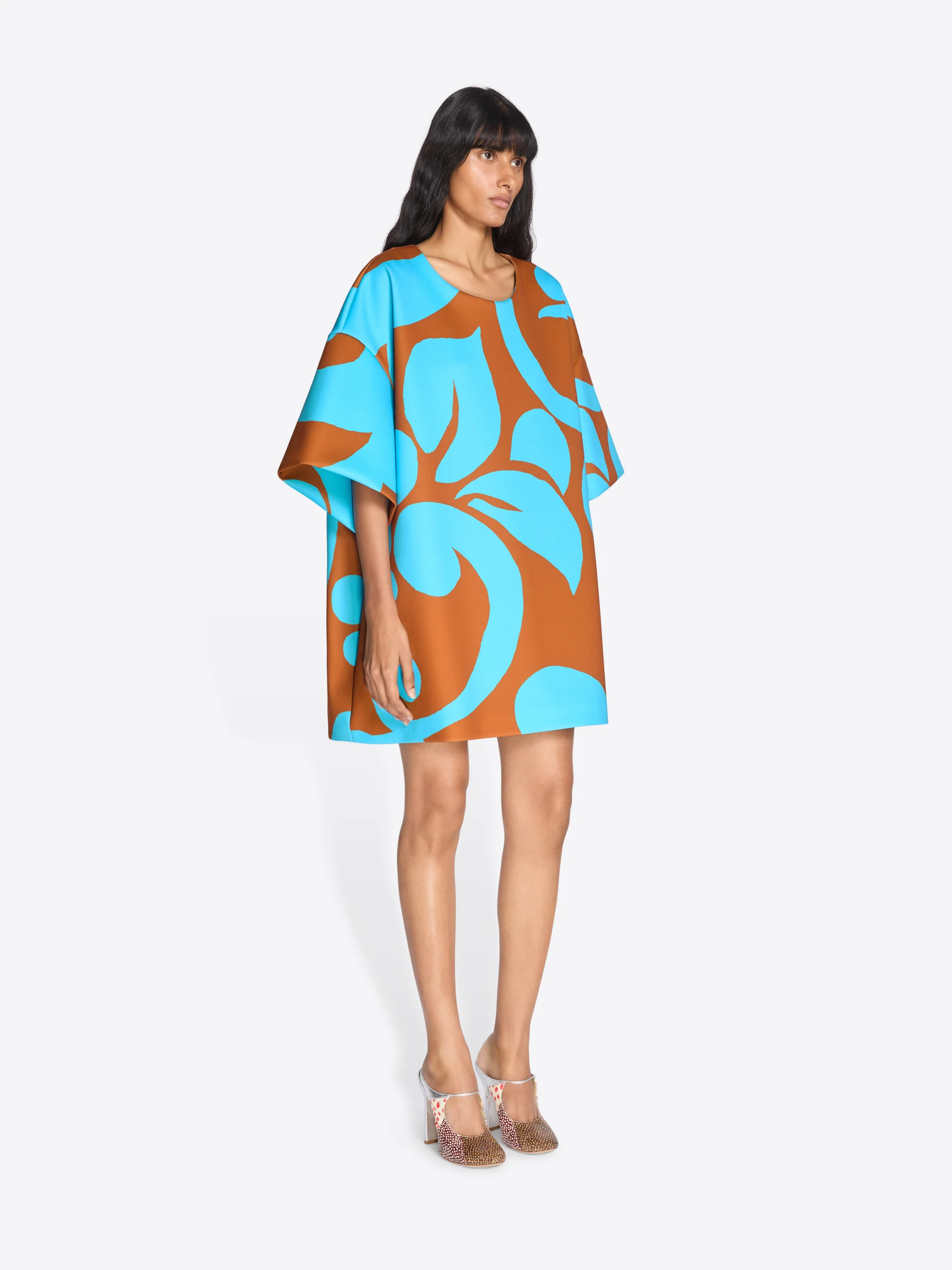 Oversized mini dress
