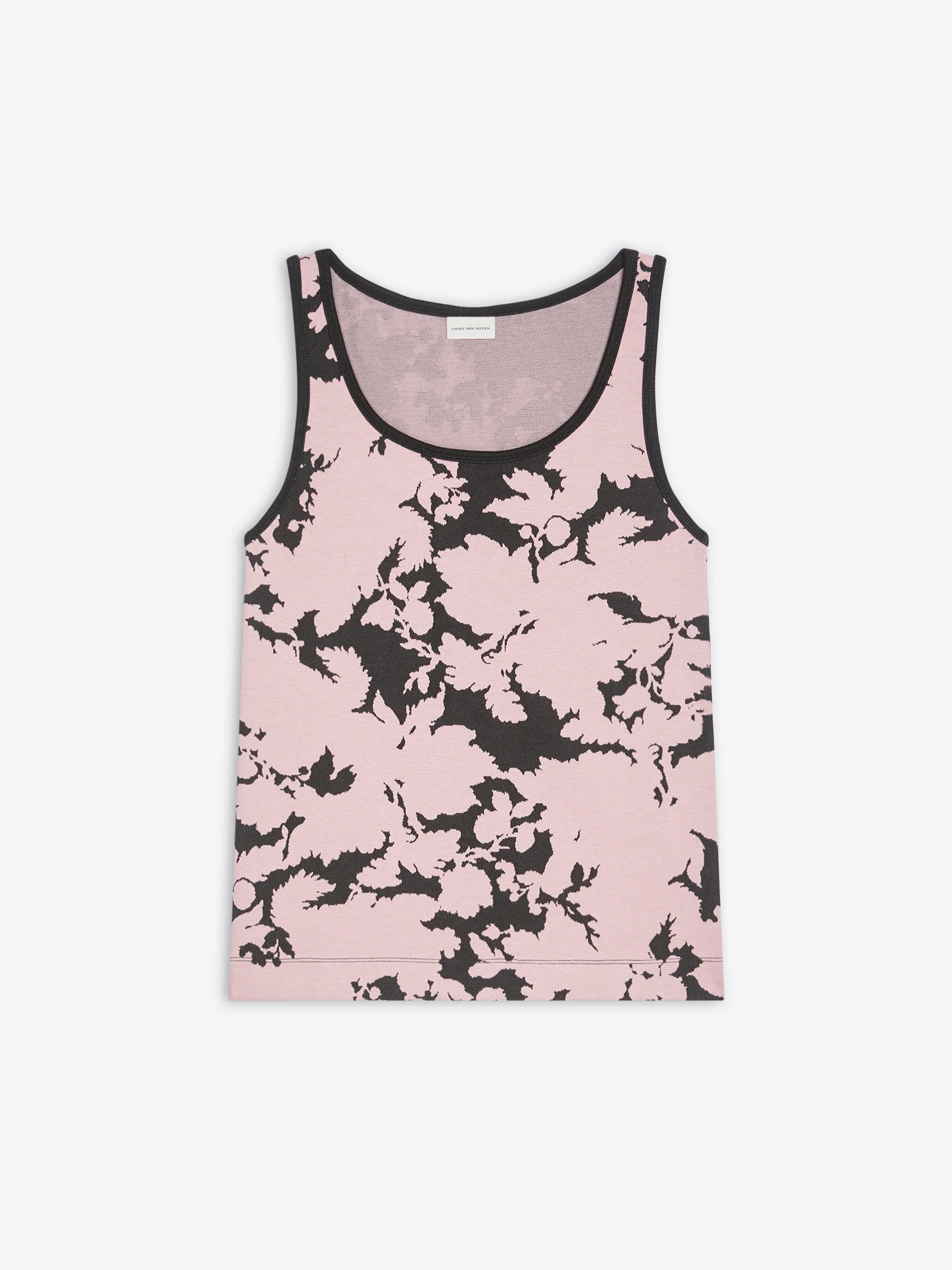 Jacquard tank top