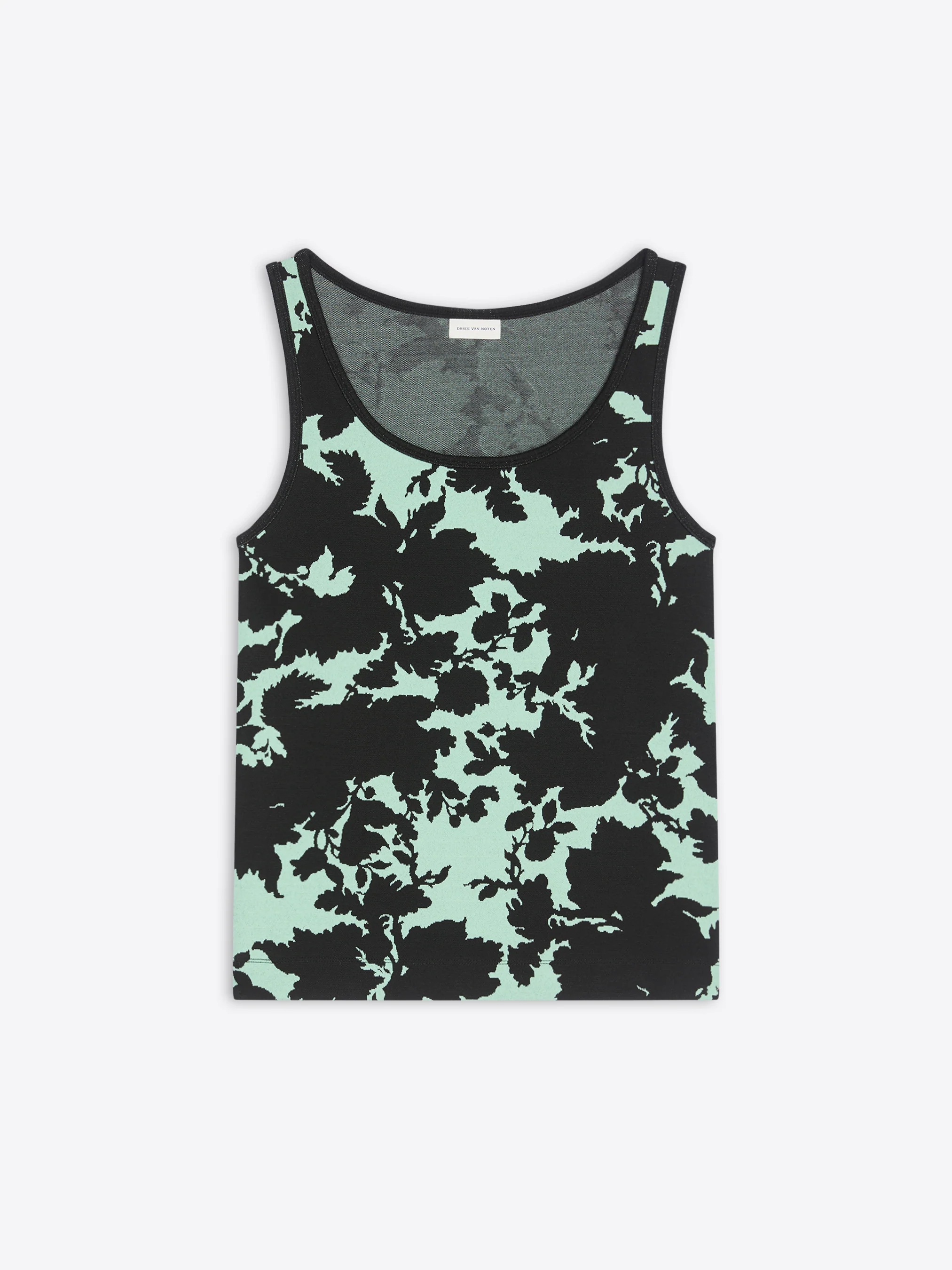 Jacquard tank top
