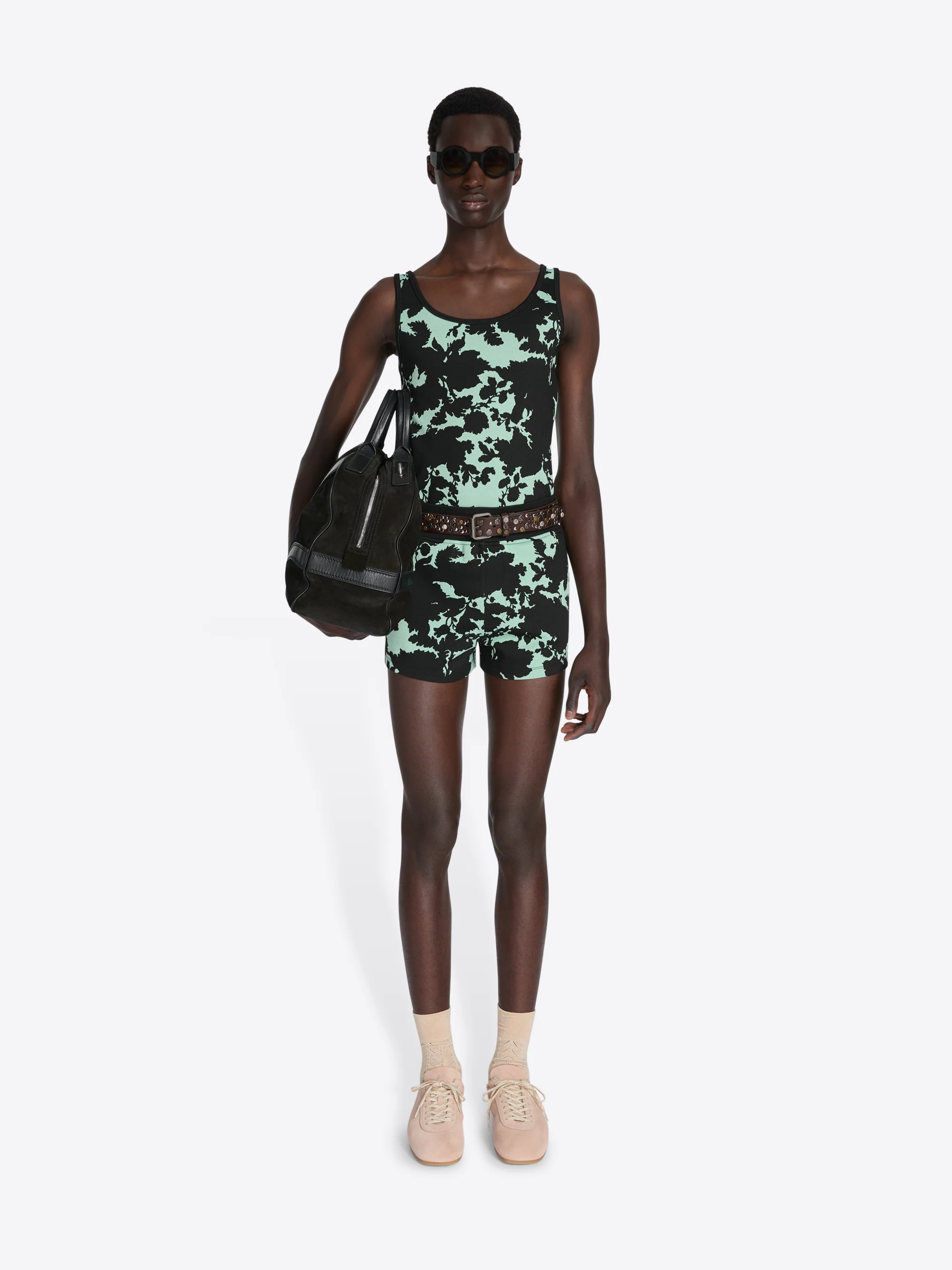 Jacquard tank top