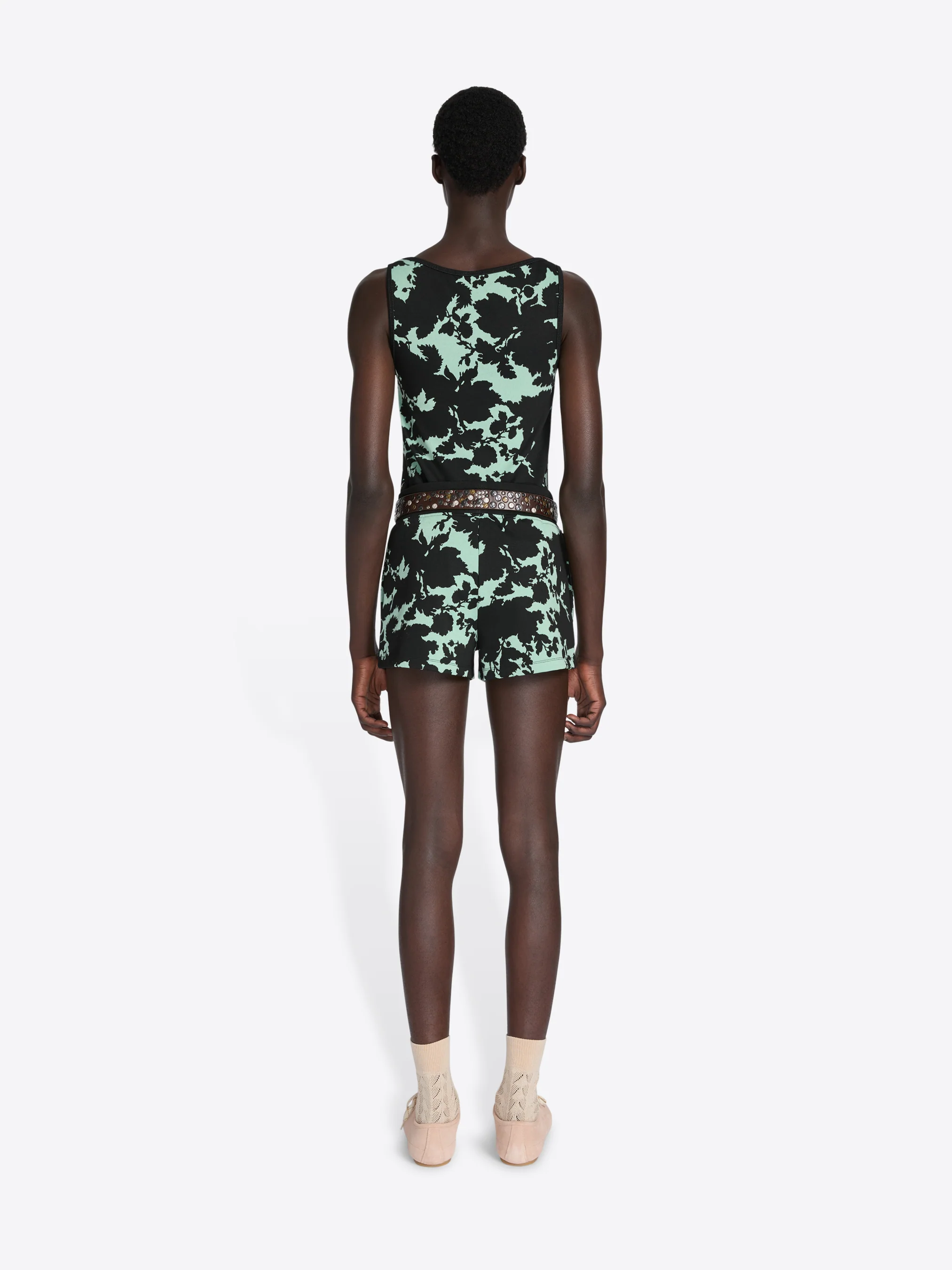 Jacquard tank top