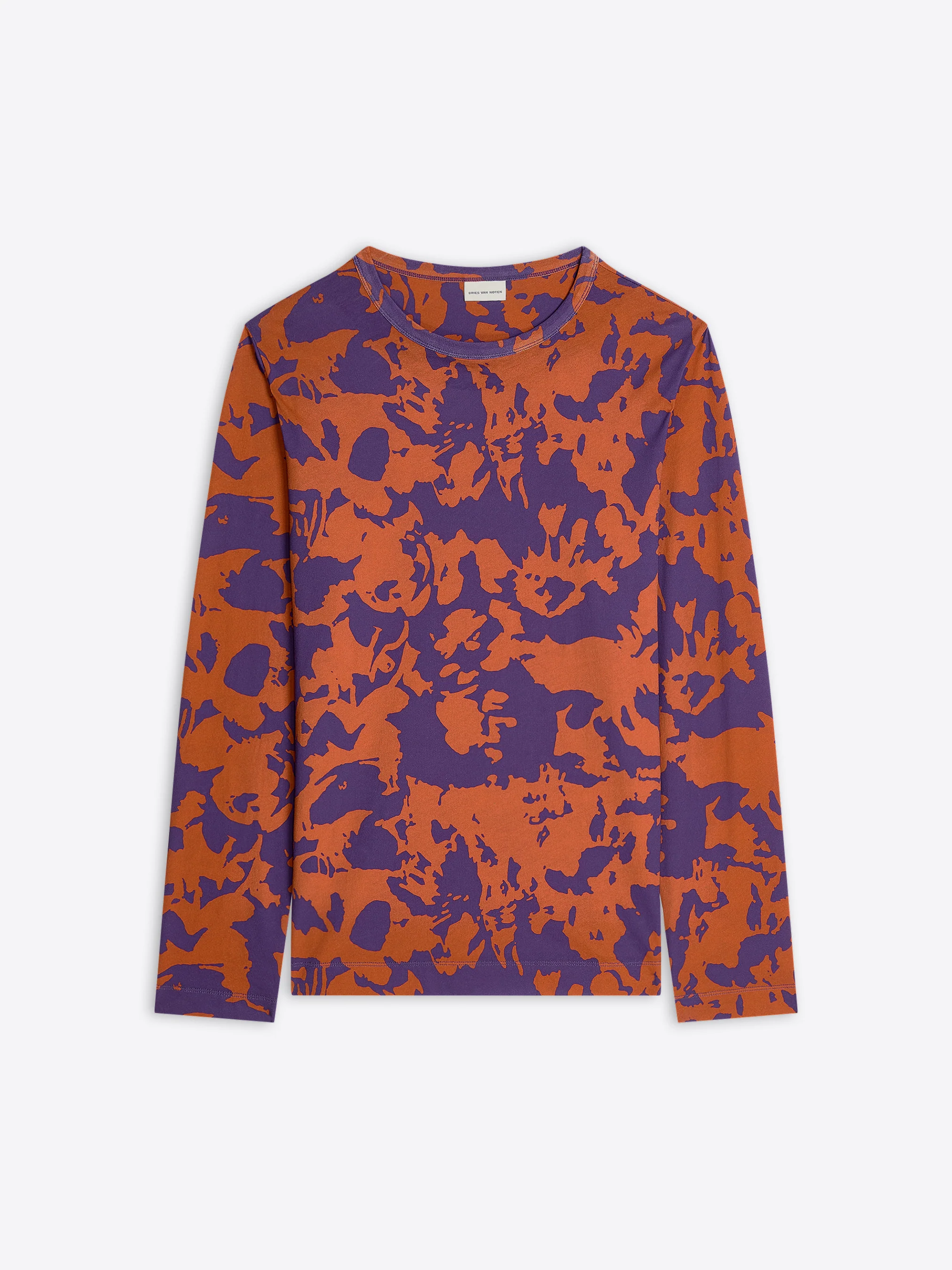 Printed cotton tee