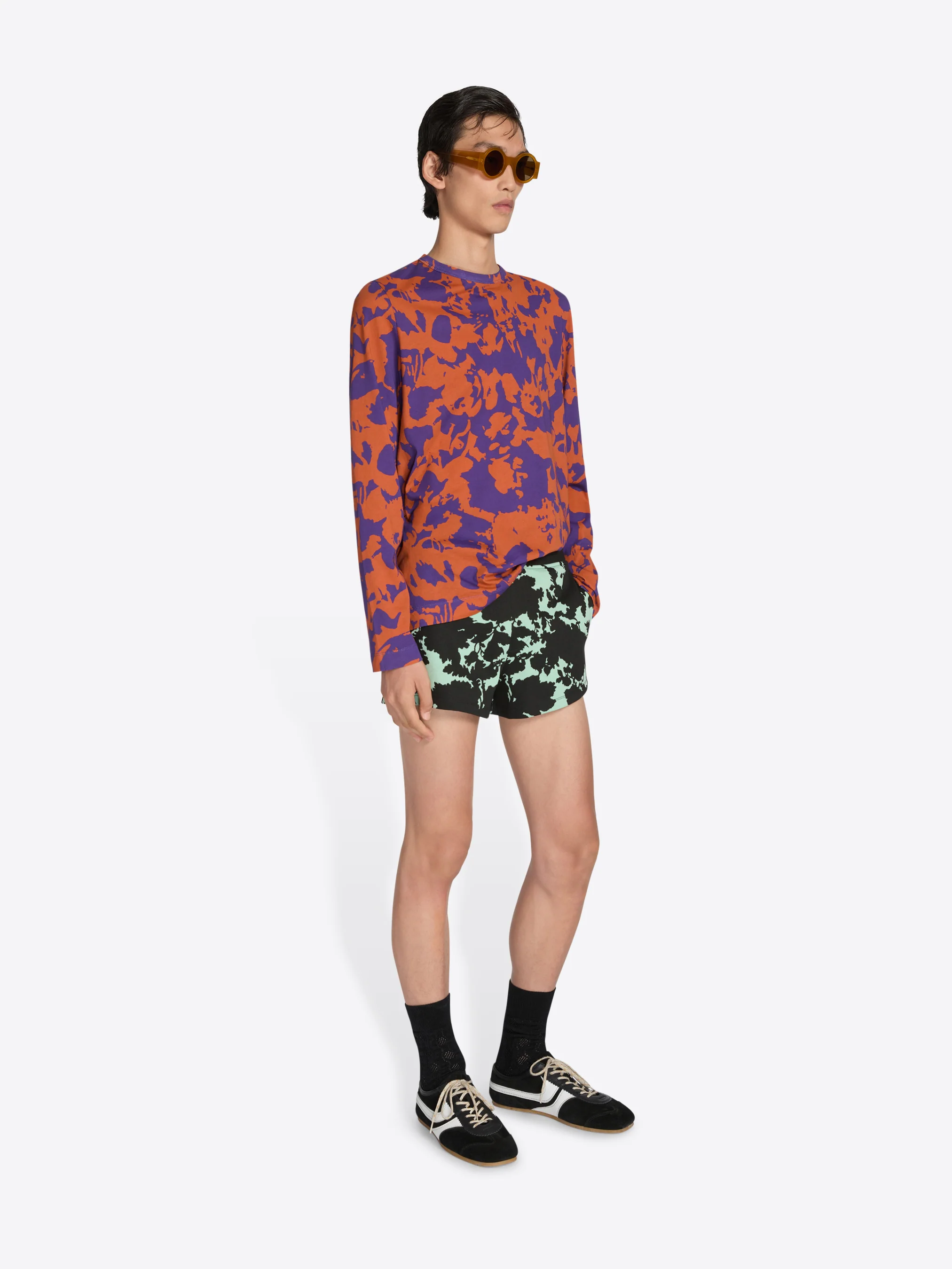 Printed cotton tee