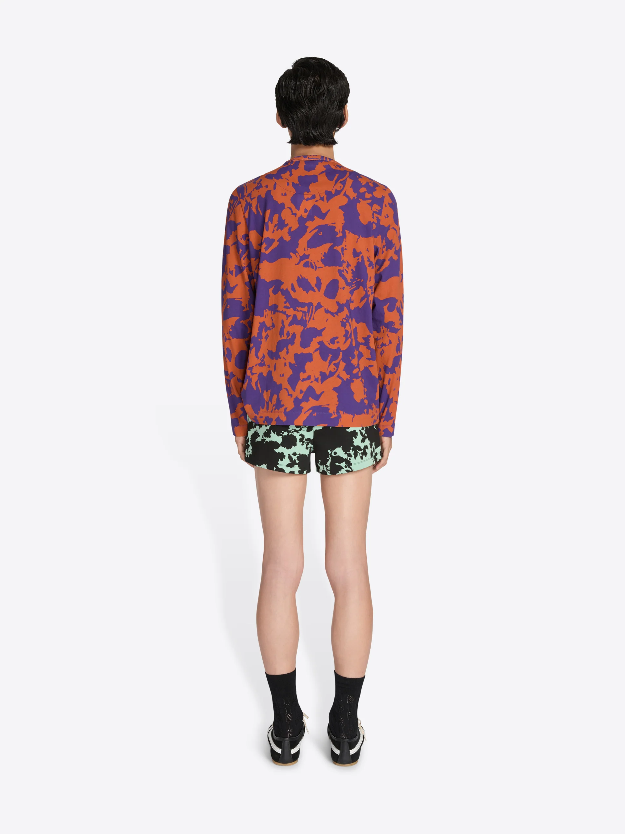 Printed cotton tee