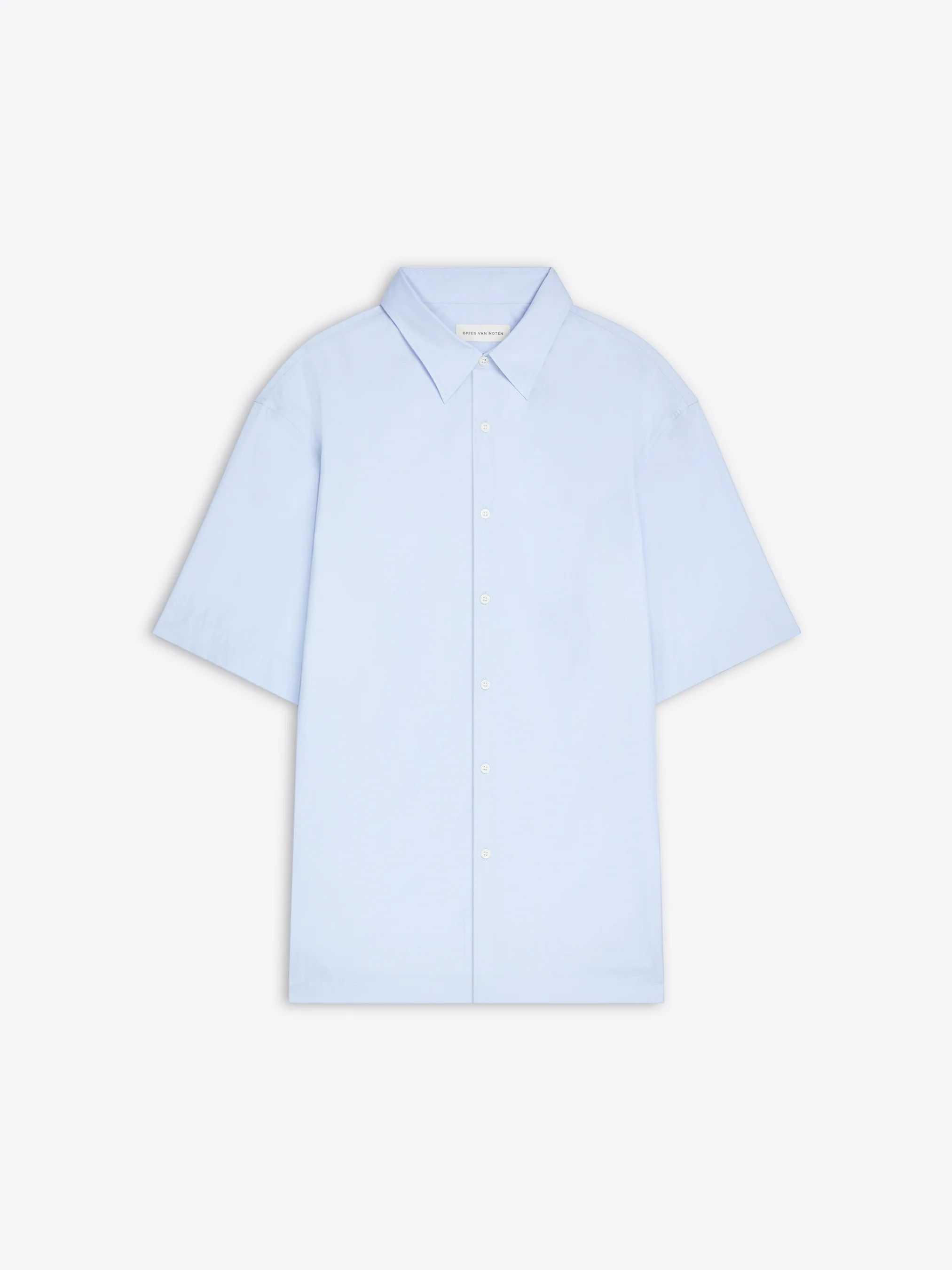 Short sleeve cotton shirt