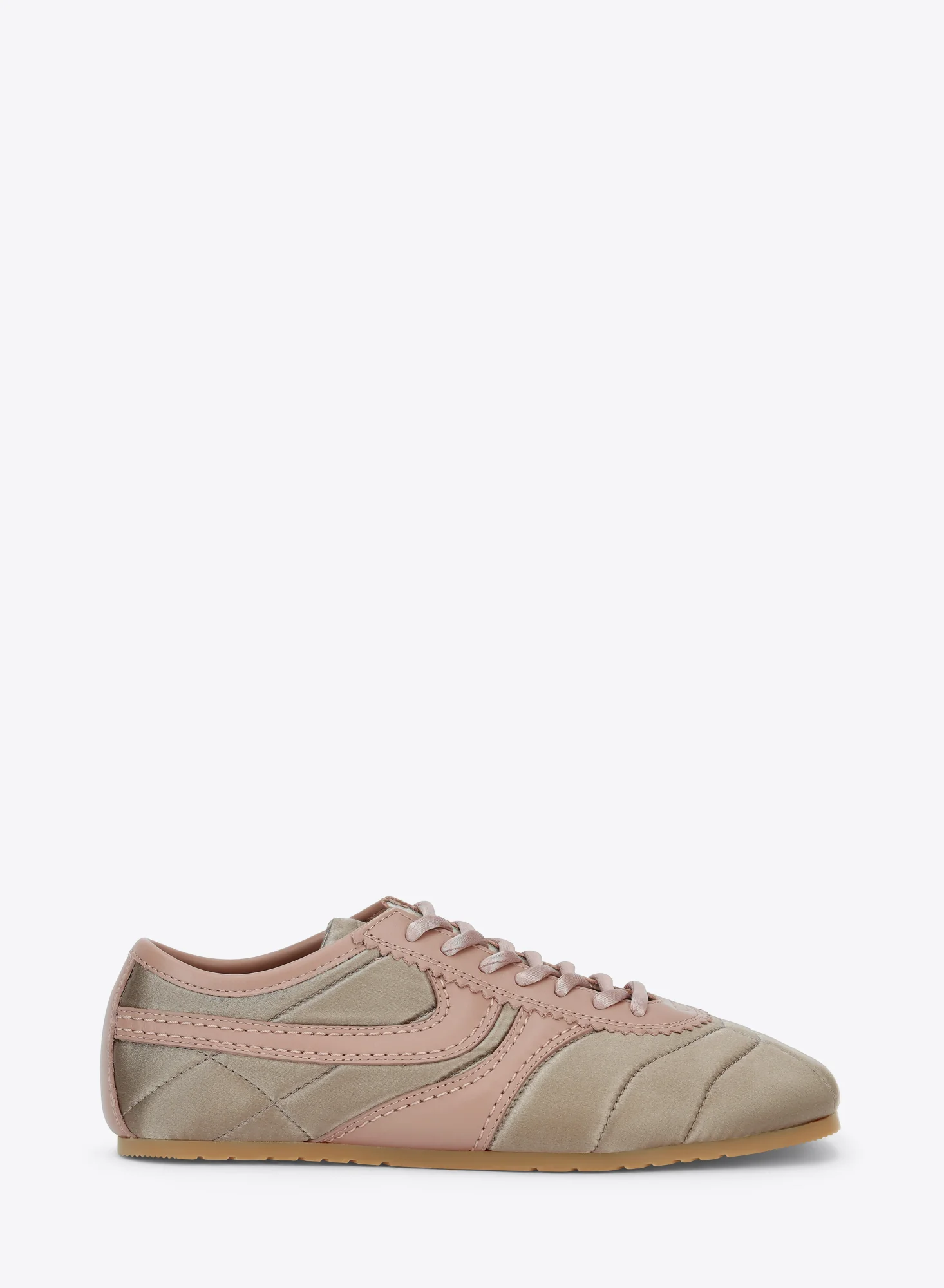 Satin sneakers