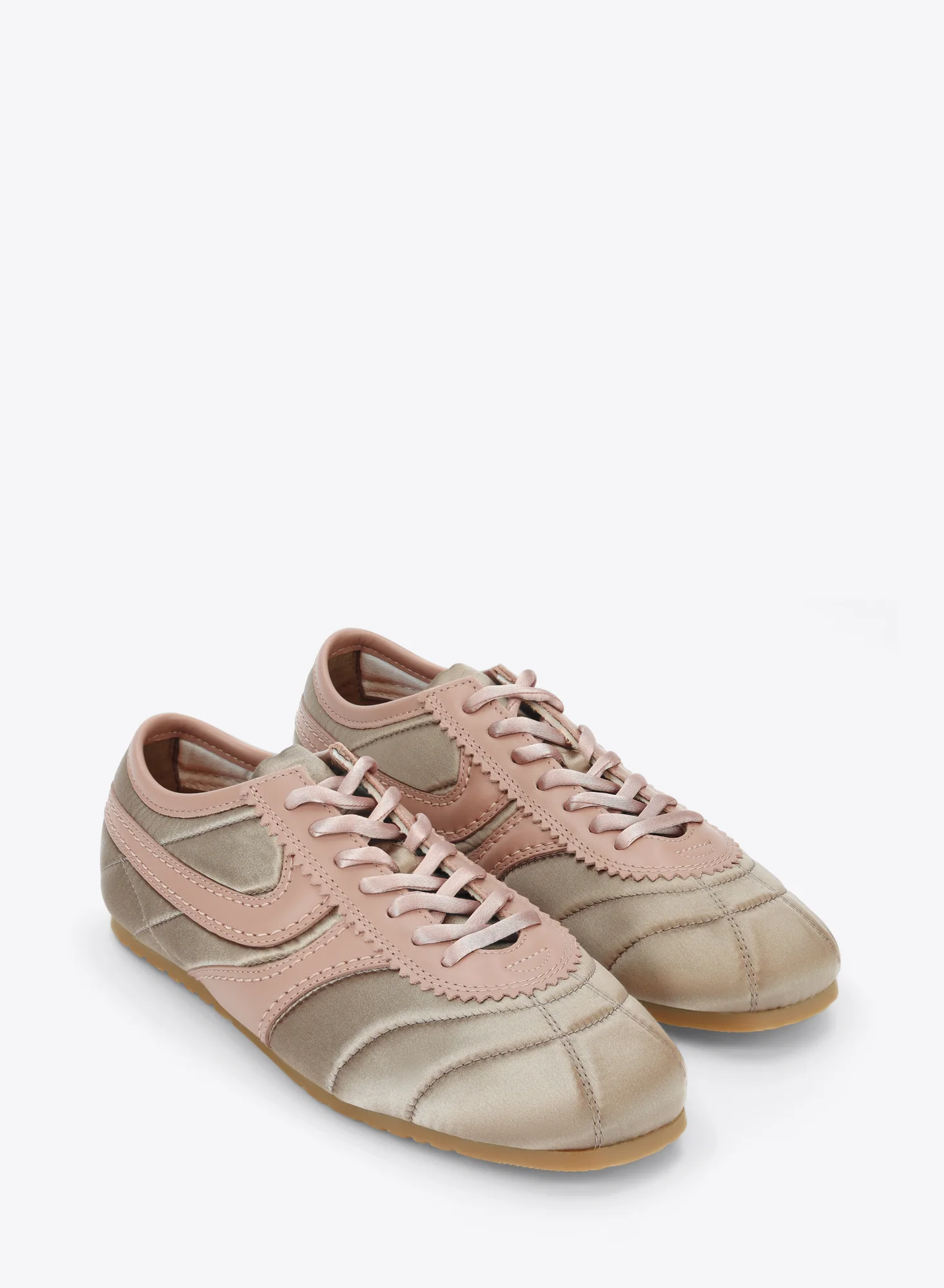 Satin sneakers