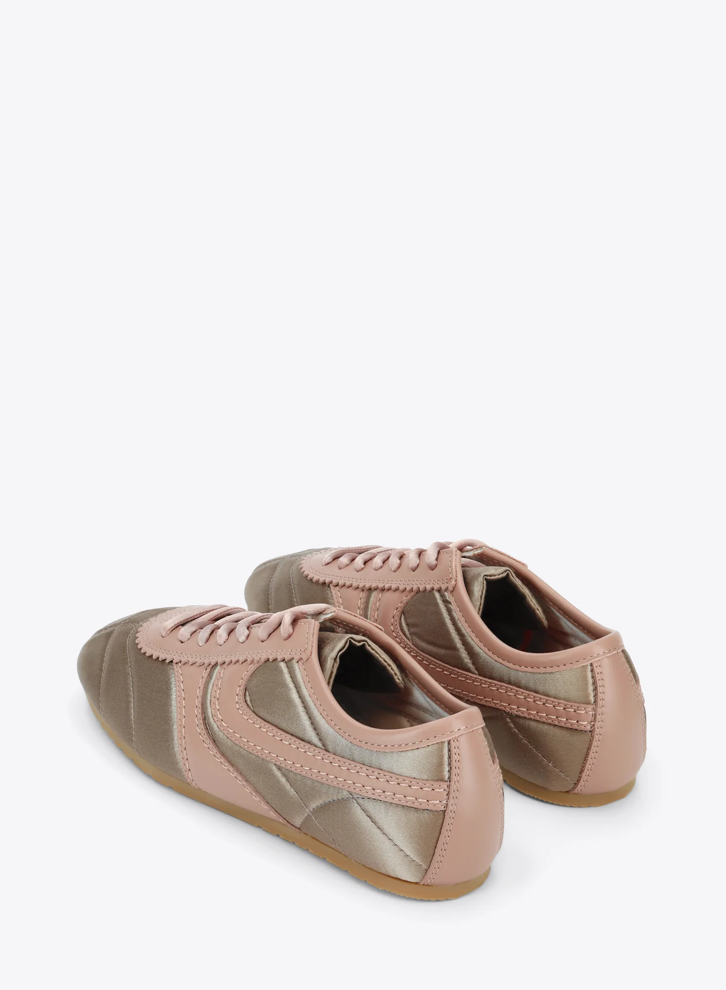 Satin sneakers