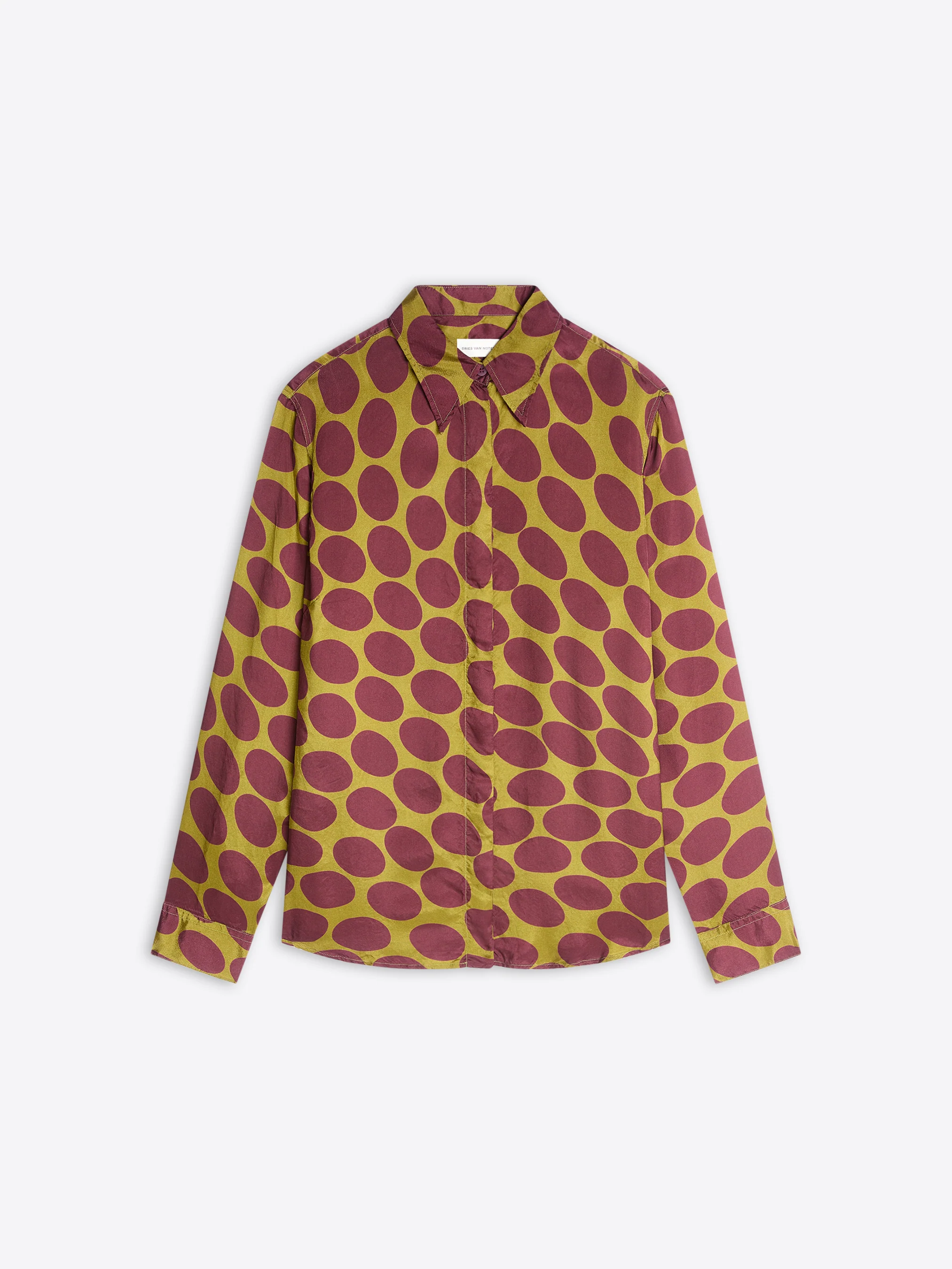 Printed viscose shirt