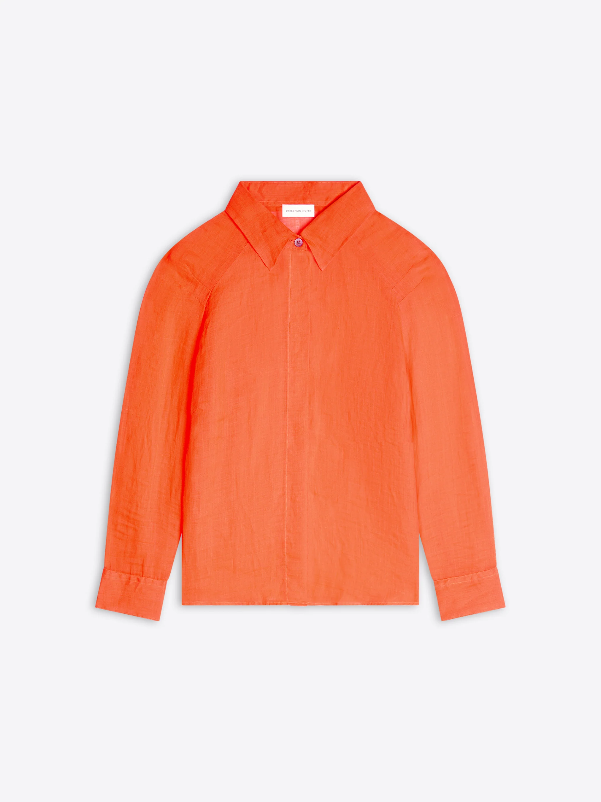 Fitted mini shirt
