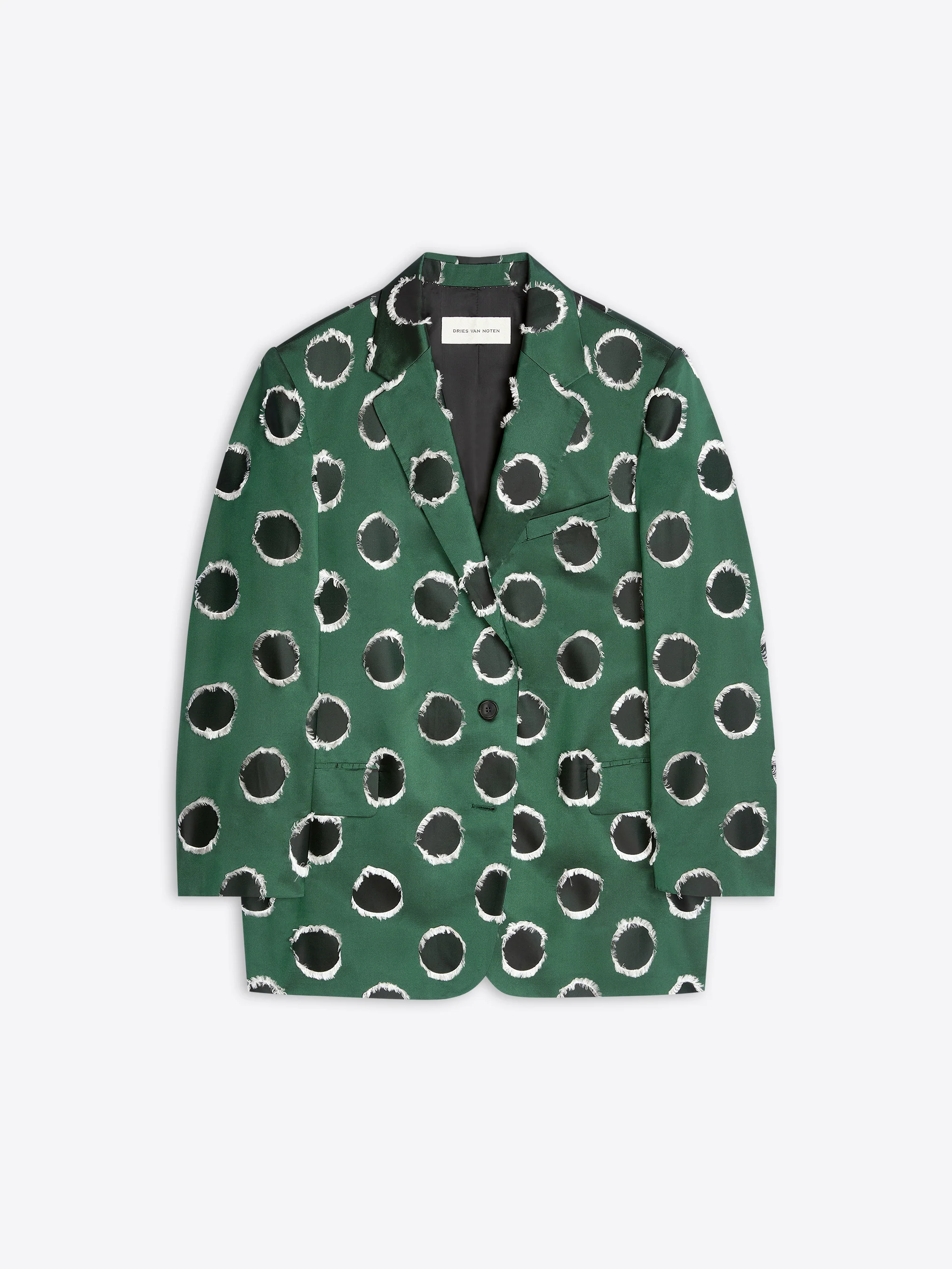 Oversized fil coupé blazer