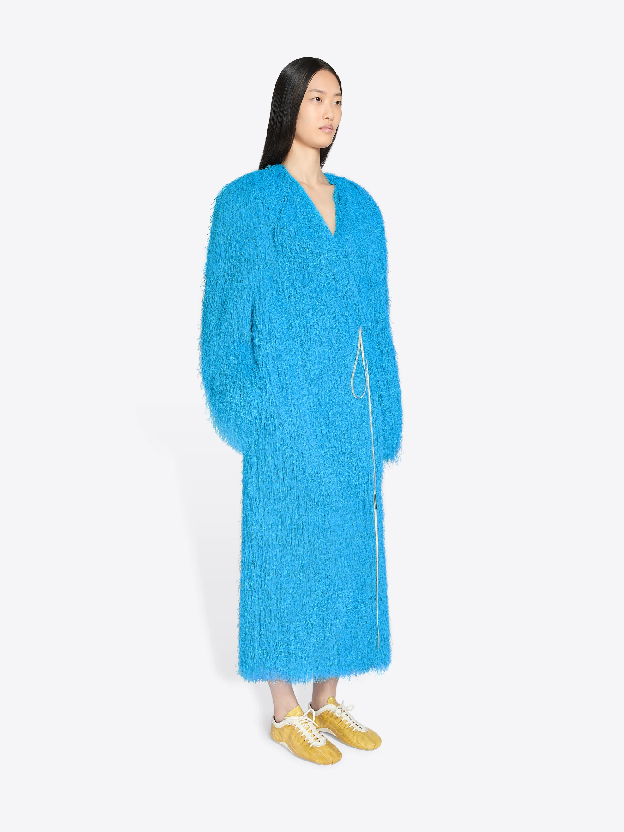 Fringed coat