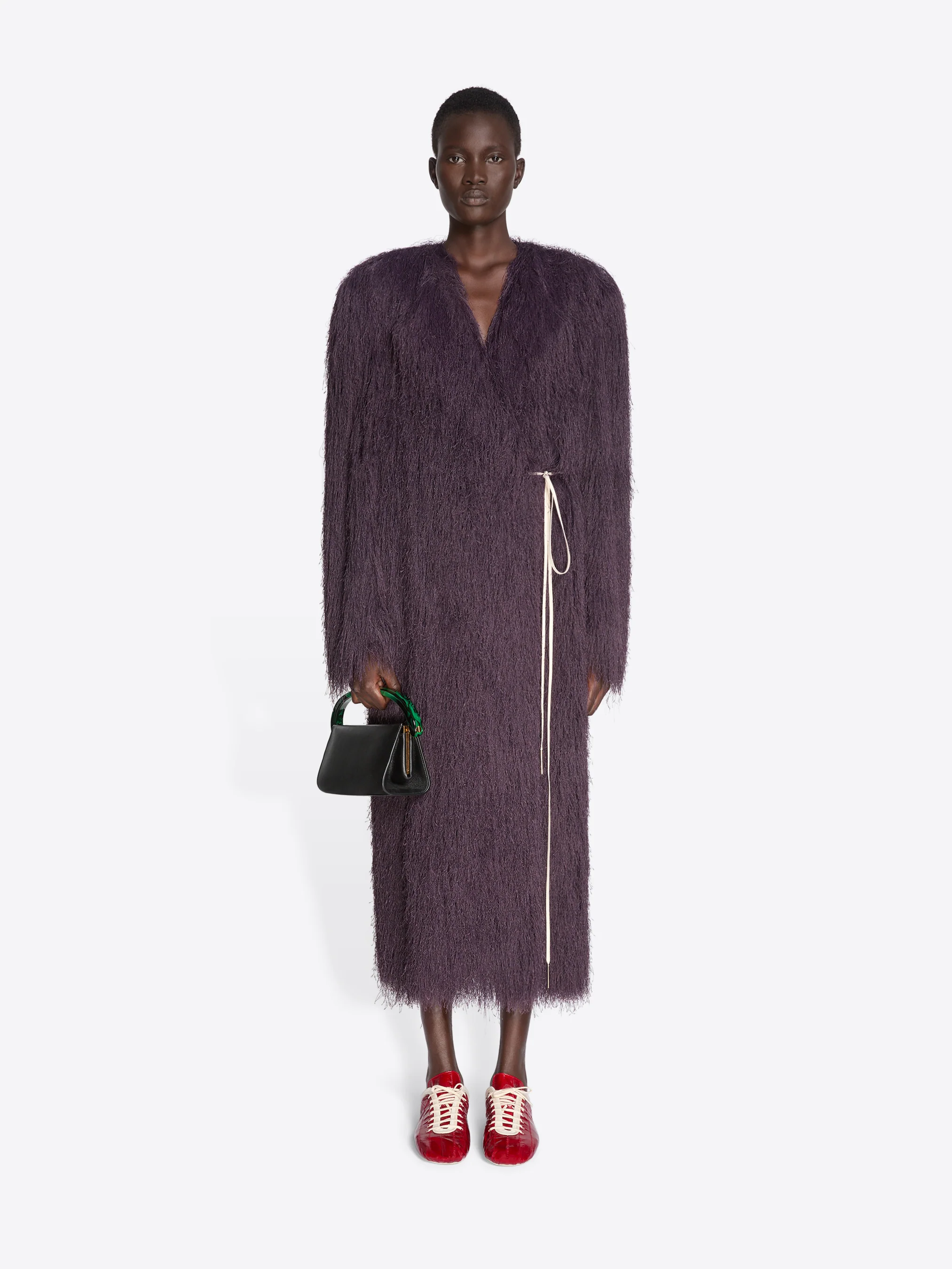 Fringed coat