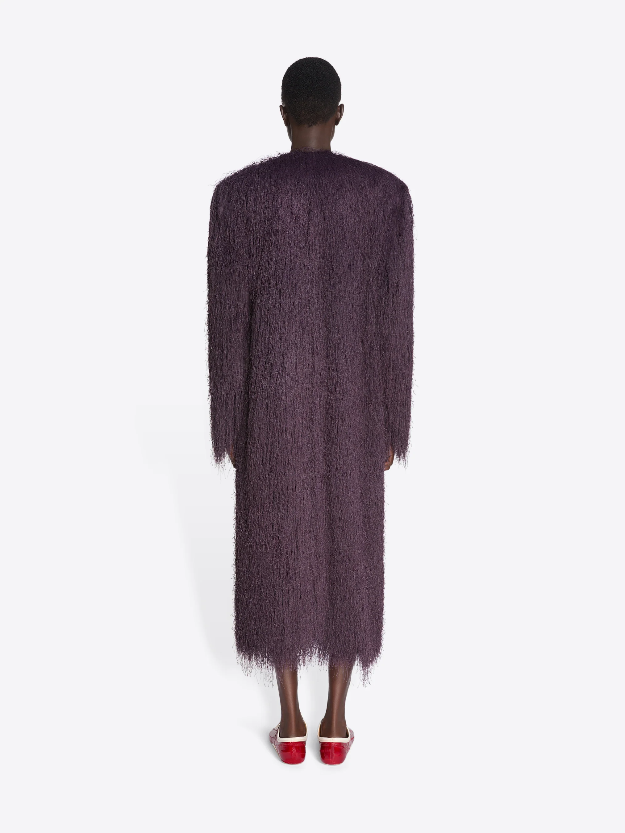 Fringed coat
