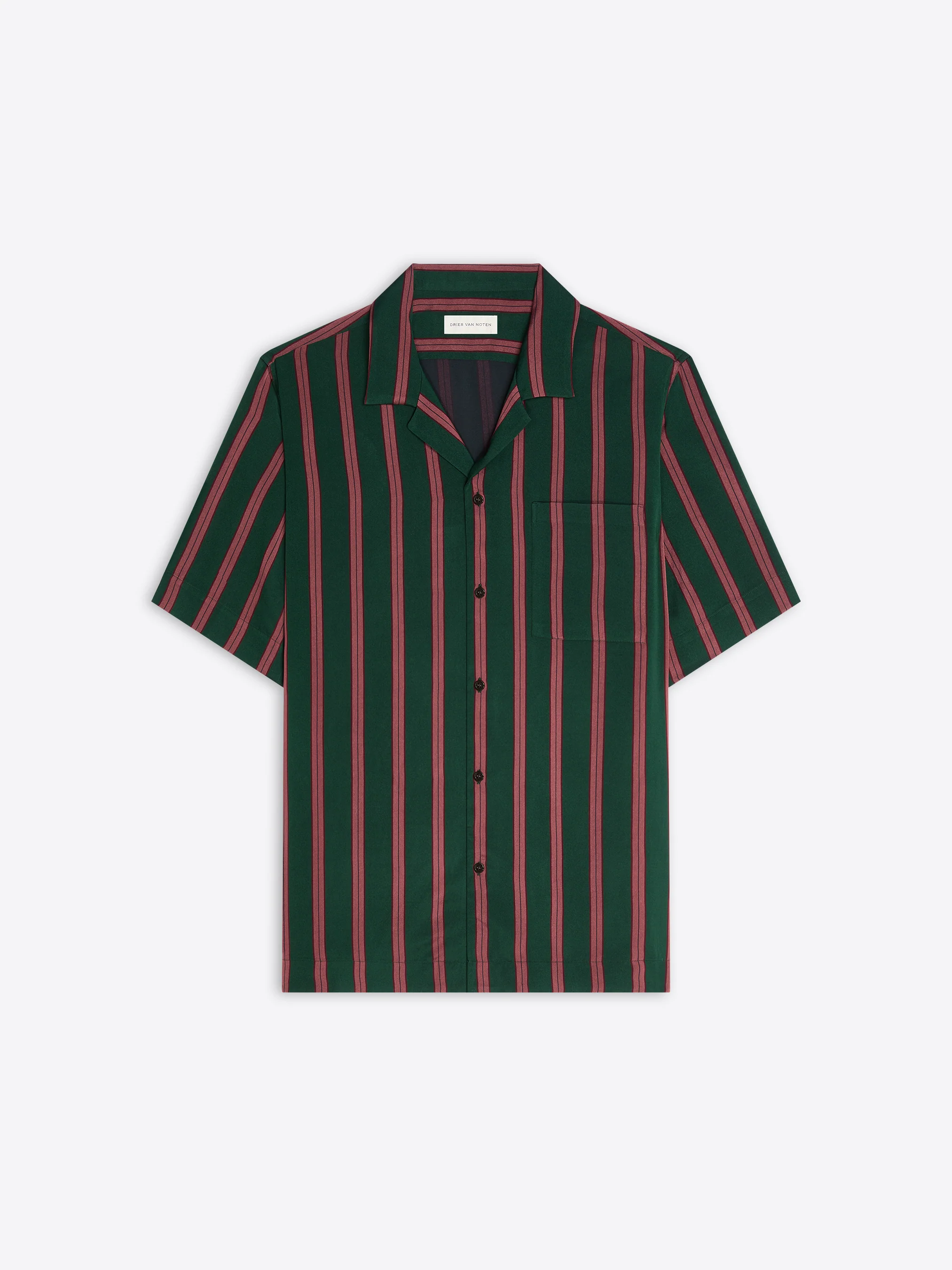Boxy viscose shirt