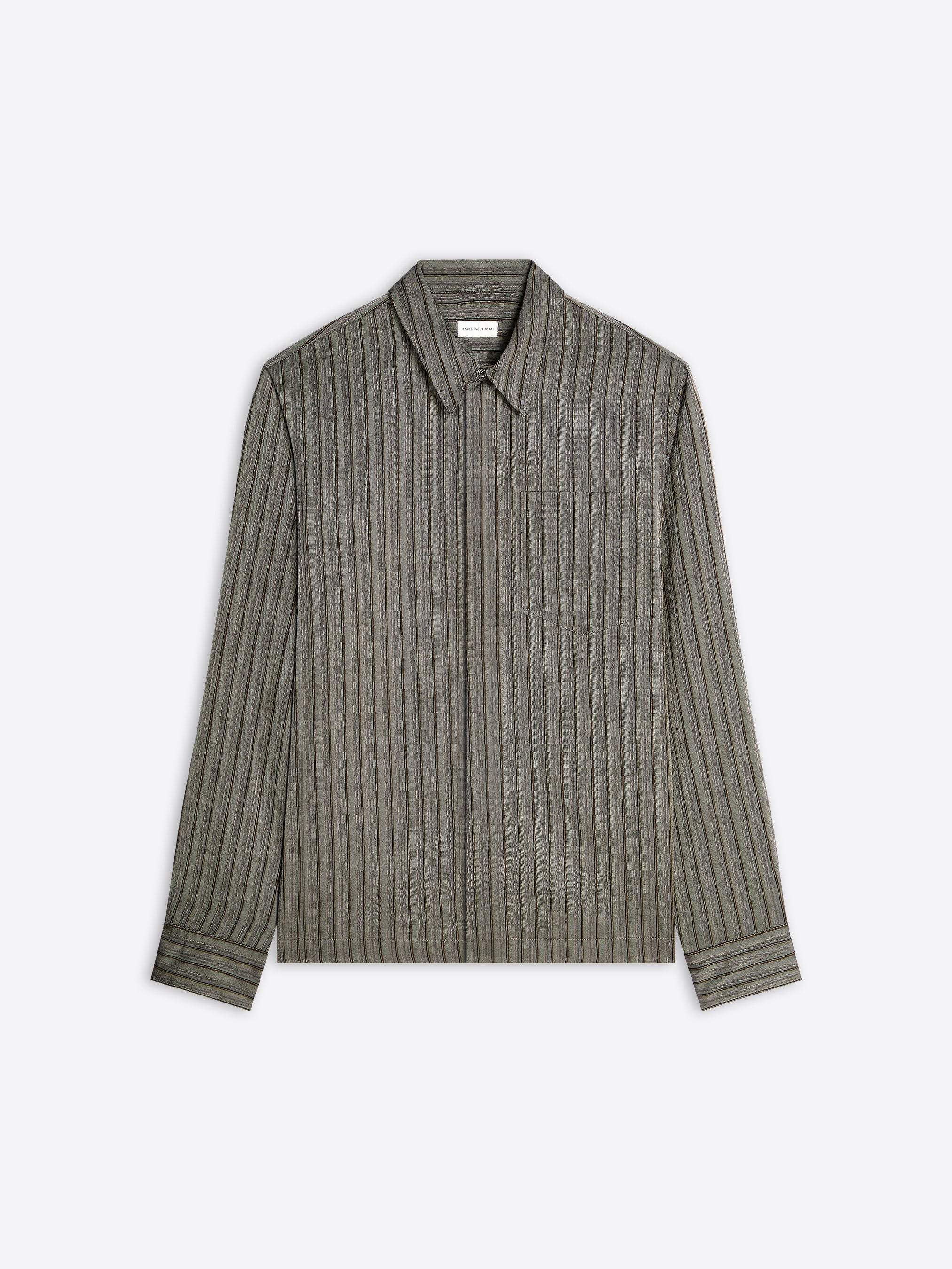 Viscose zip shirt