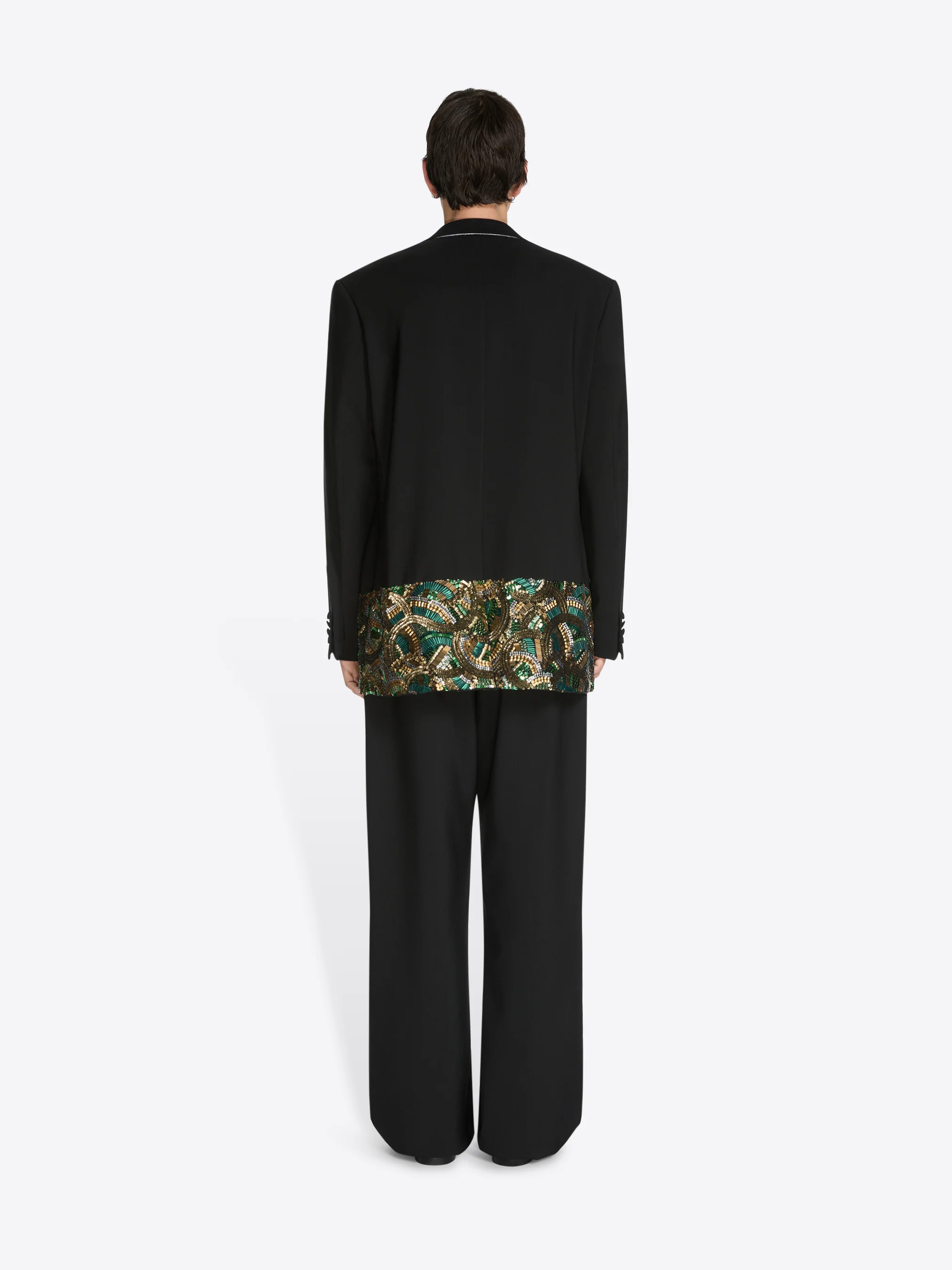 Embroidered blazer