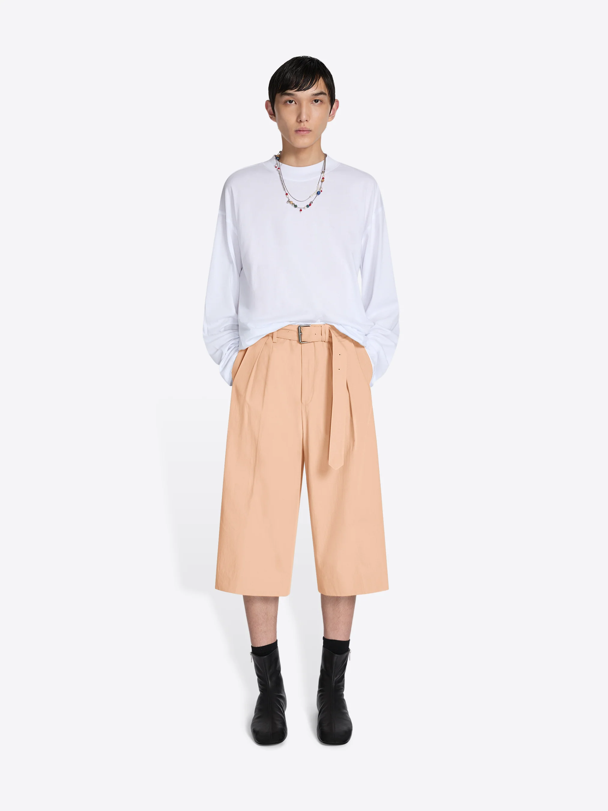 223-belted-cotton-poplin-shorts-6.webp Belted cotton poplin shorts