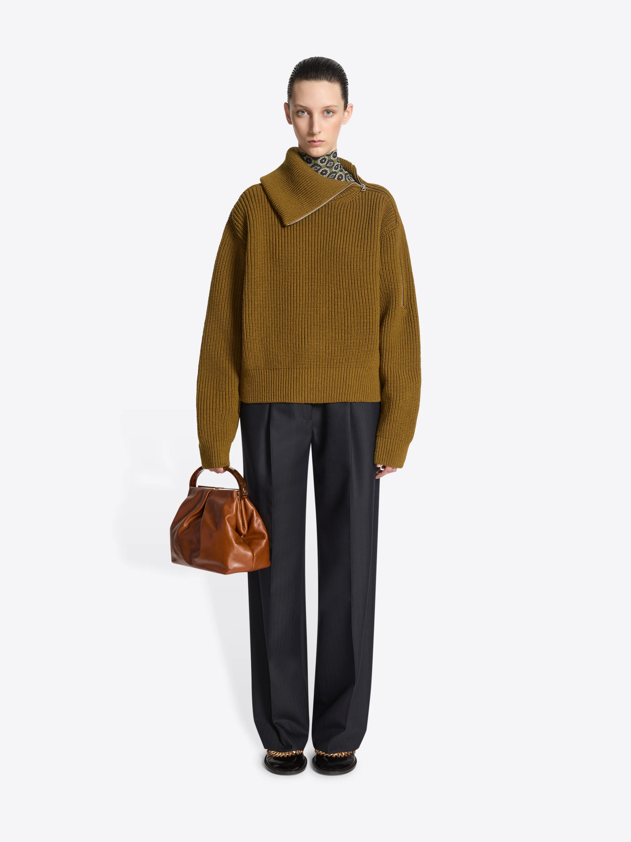 Tailored wool pants
